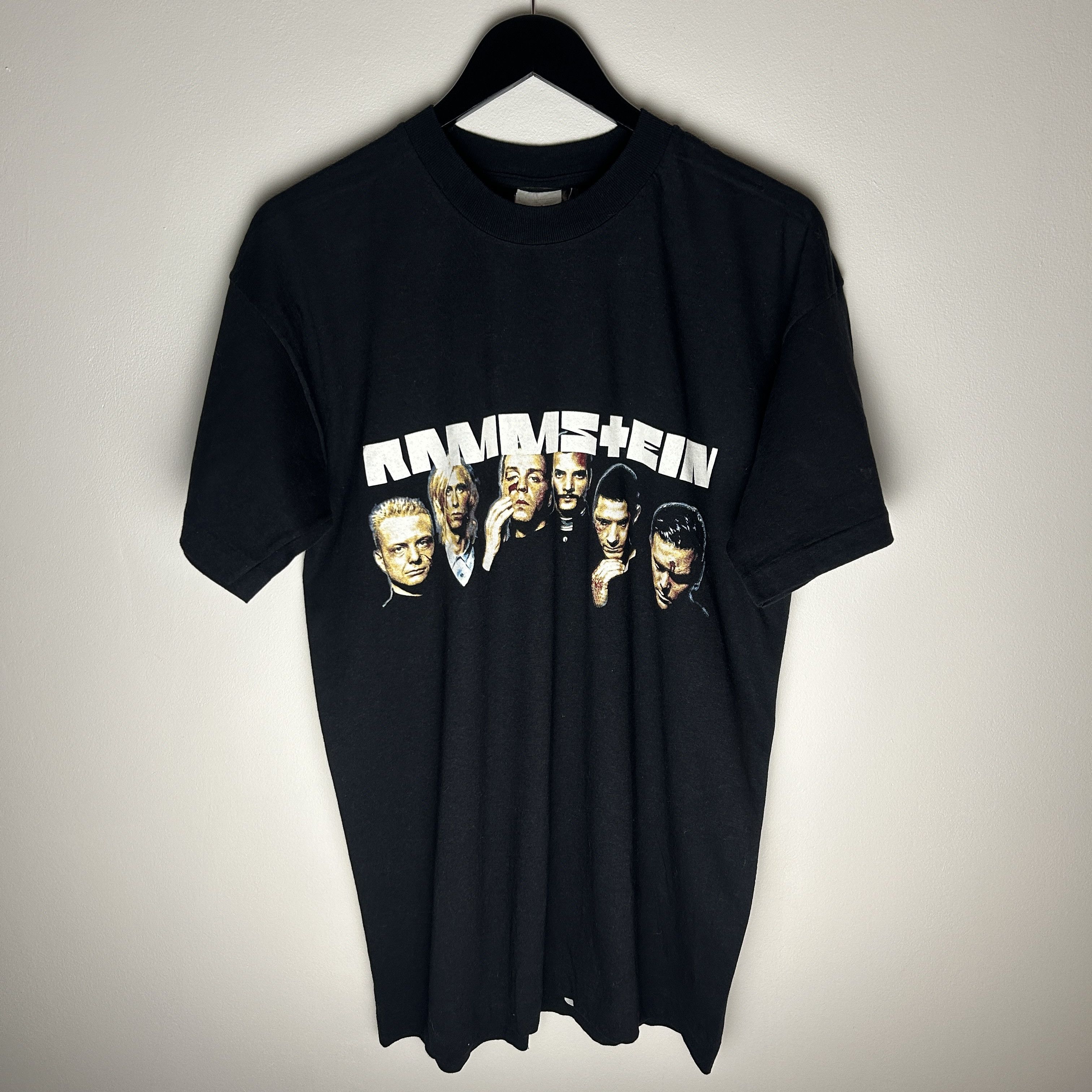 Band Tees Vintage Rammstein Sehnsucht 90’s Band T-shirt Size US L / EU 52-54 / 3 - 2 Thumbnail