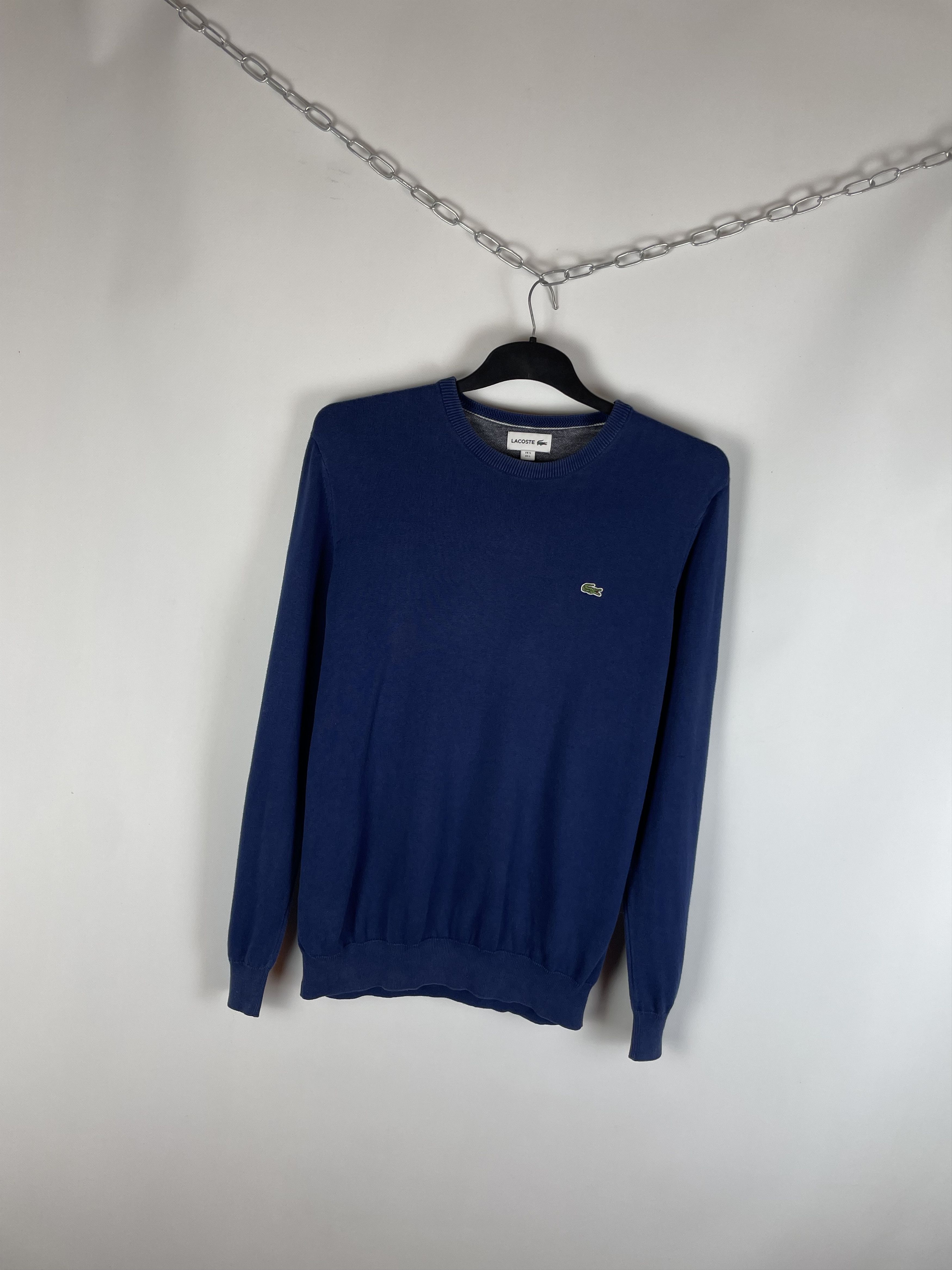 Lacoste Lacoste Vintage Check Knit Sweater Size US L / EU 52-54 / 3 - 2 Thumbnail