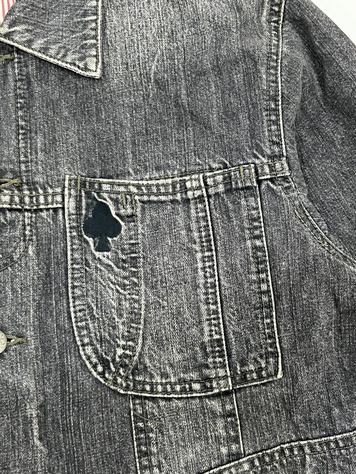 R.Newbold R.Newbold Ace Cafe London collaboration black denim jacket Size US L / EU 52-54 / 3 - 7 Thumbnail
