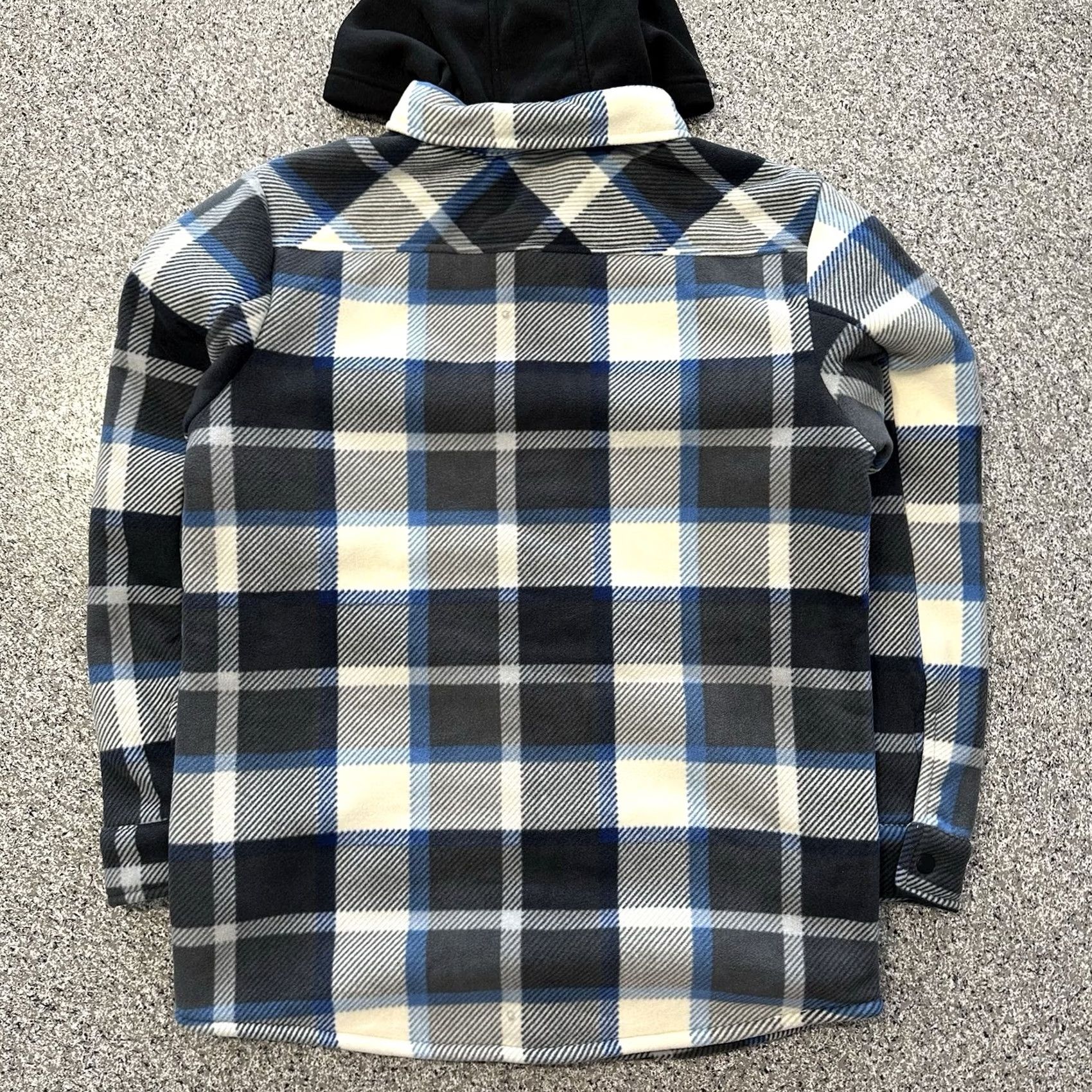 Quiksilver Quiksilver Shirt Mens S Plaid Hooded Flannel Shacket Button-Up Size US S / EU 44-46 / 1 - 7 Thumbnail