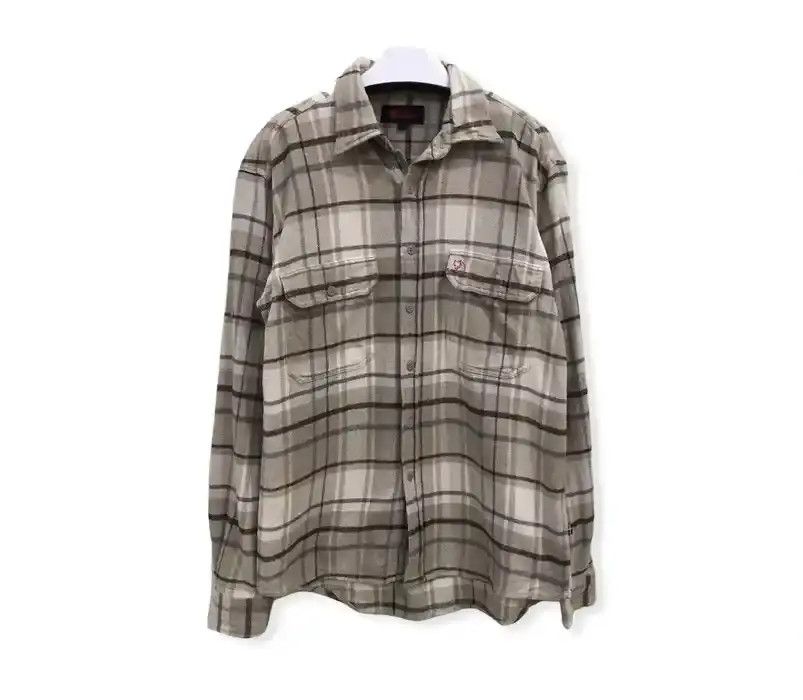 Fjallraven Fjall Raven Plaid Tartan Flannel Shirt 