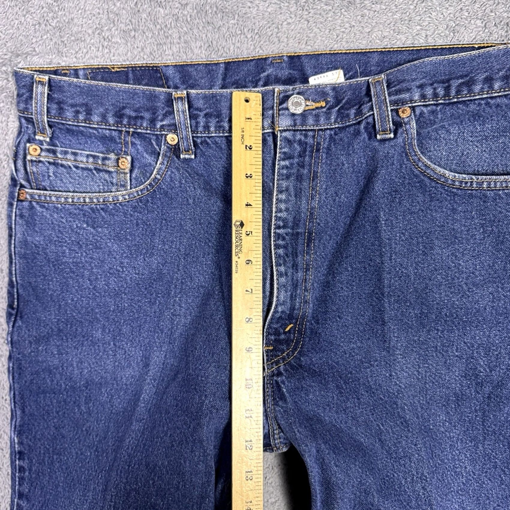 Levi's VINTAGE Levi's 517 Jeans Men 38x28 USA Made Batwing 90s Bootcut Western Cowboy Jeans Men Biker Cowboy Retro USA 90s Guitars Size US 38 / EU 54 - 7 Thumbnail