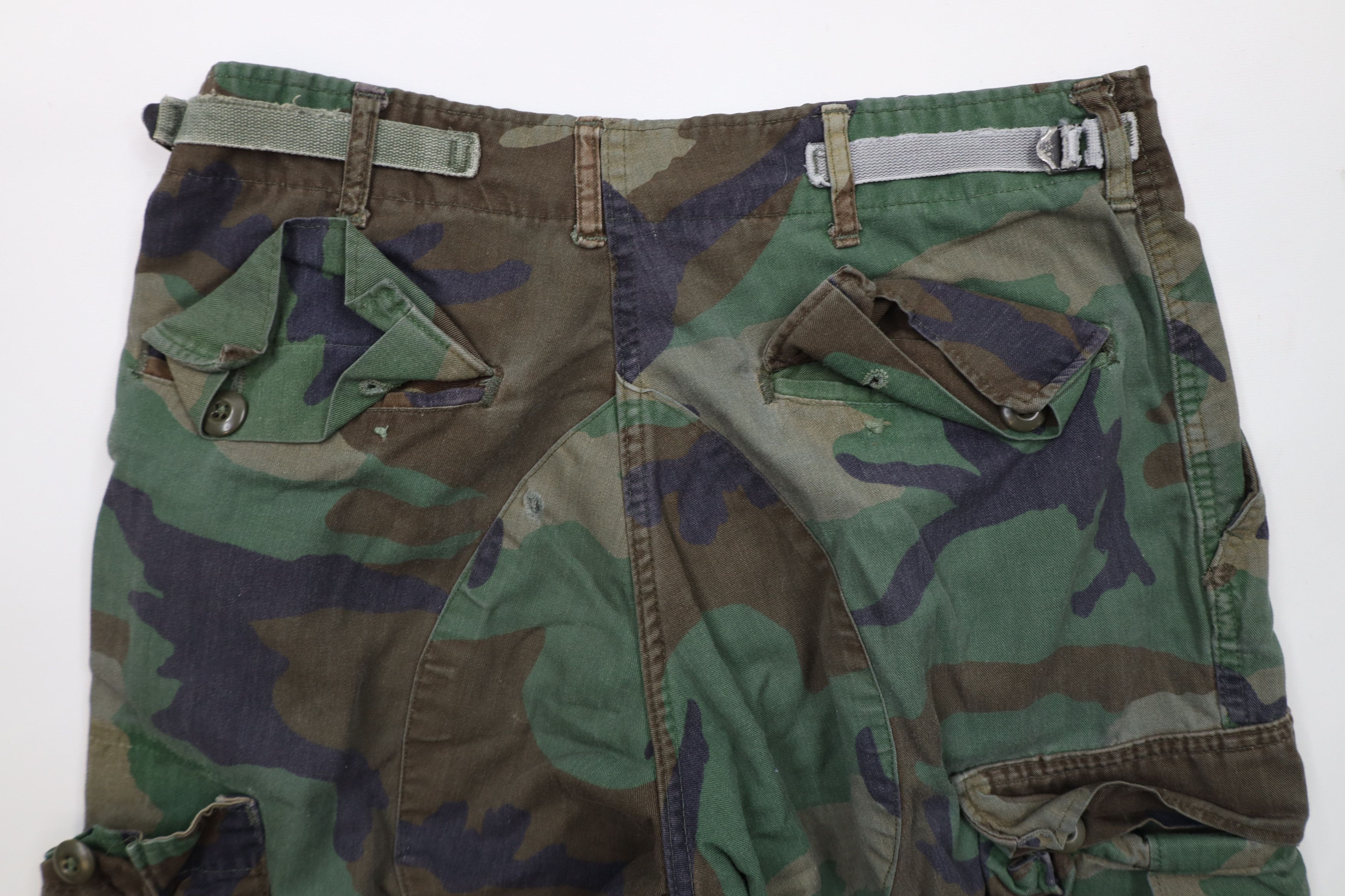 Vintage Vintage 90s Streetwear Knee Camouflage Cargo Pants USA Size US 30 / EU 46 - 10 Thumbnail