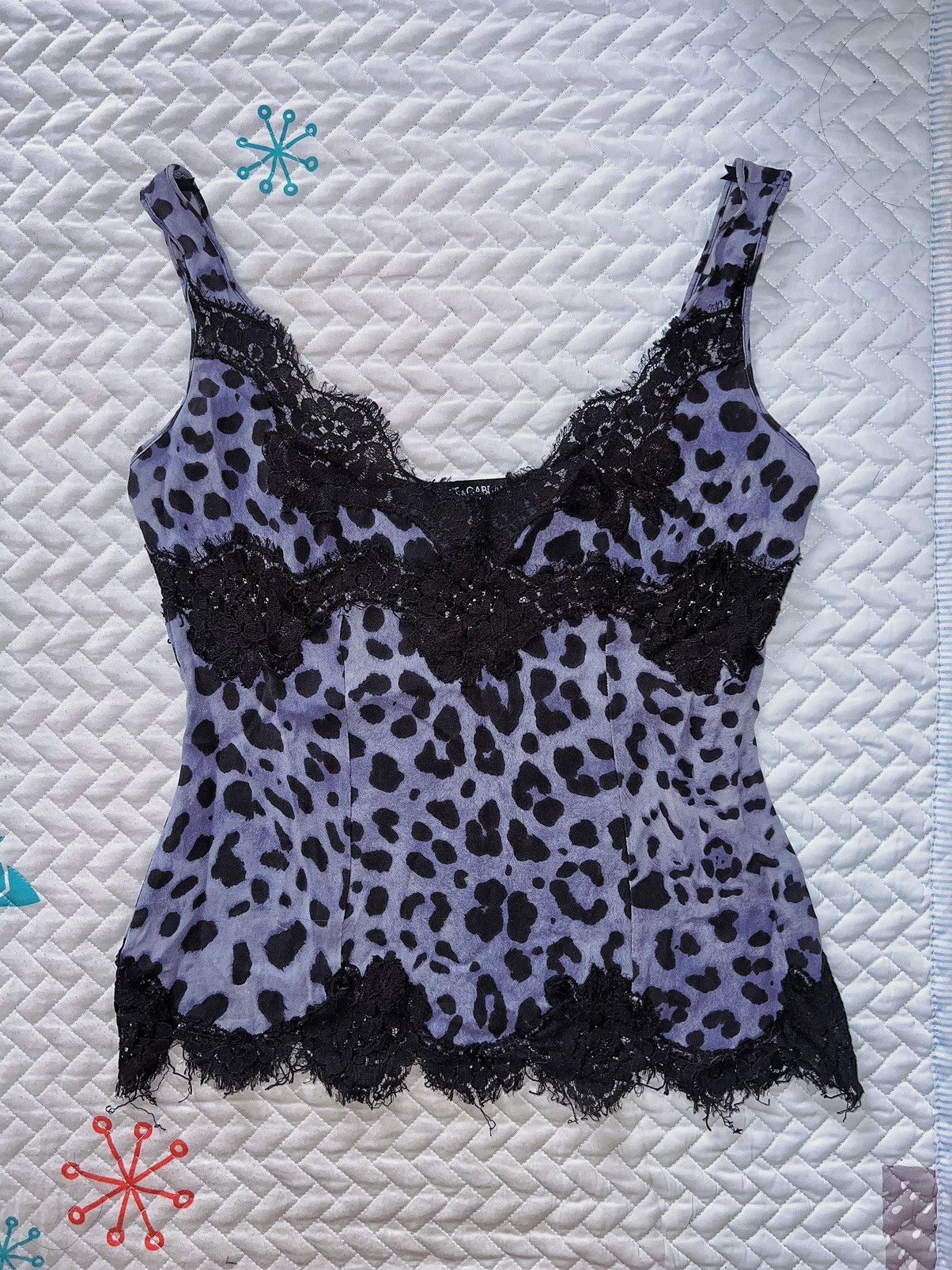 Dolce & Gabbana Dolce & Gabbana leopard silk lace camisole🐆 Size XS / US 0-2 / IT 36-38 - 2 Thumbnail