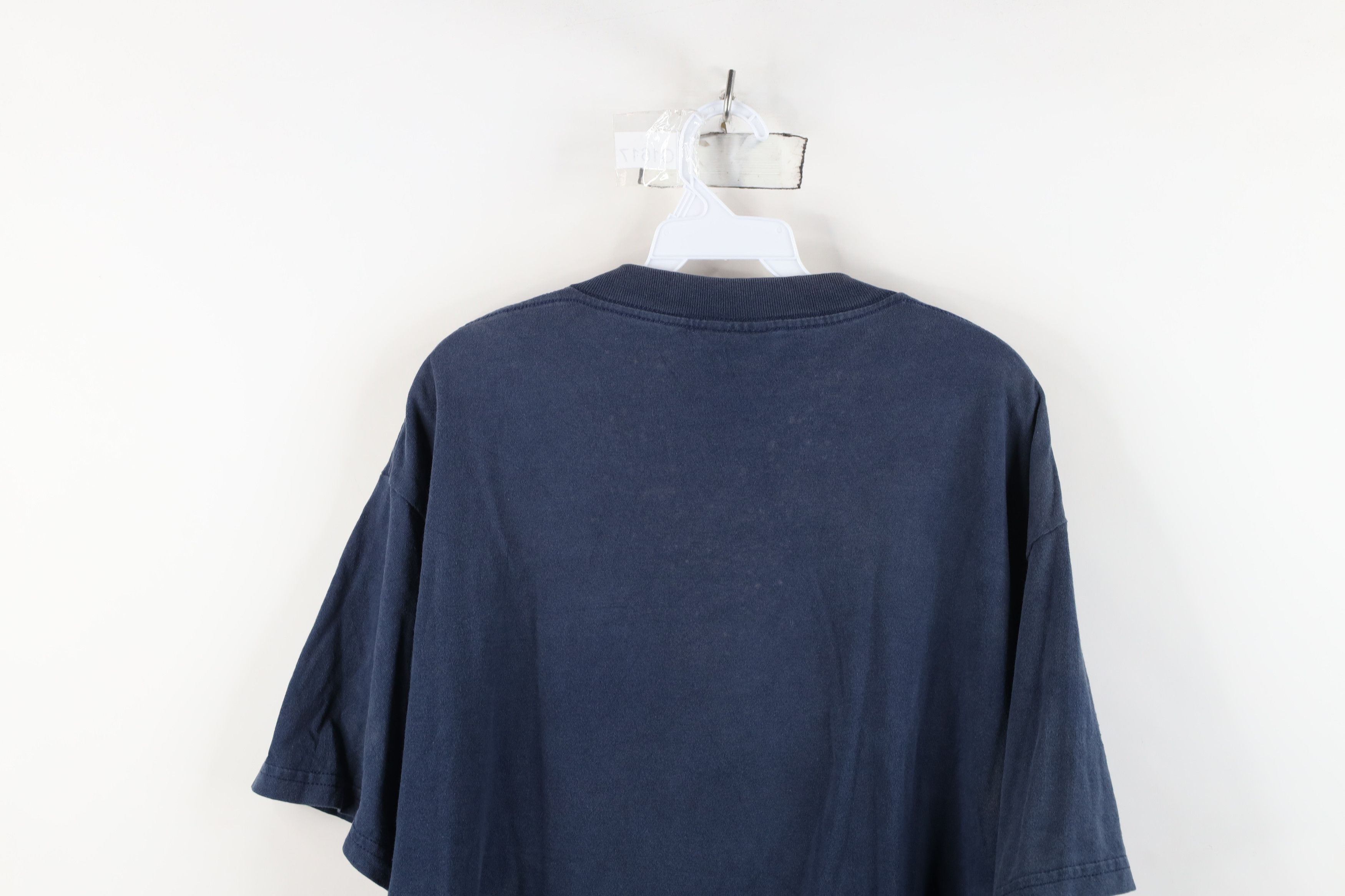 Vintage Vintage 90s MTV Sports Short Sleeve T-Shirt Blue Cotton Size US XL / EU 56 / 4 - 12 Thumbnail