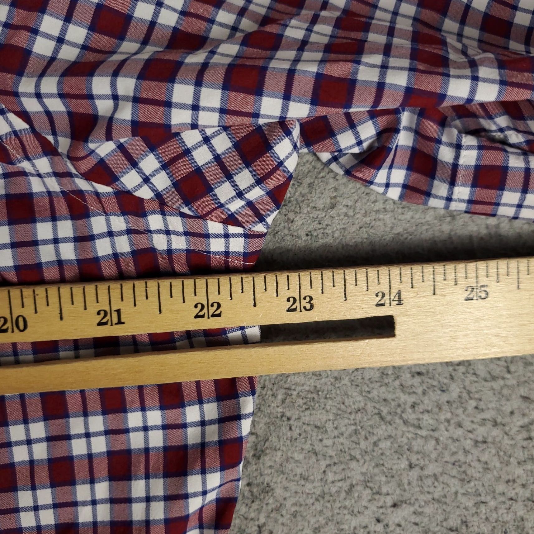 Brooks Brothers Brooks Brothers Shirt Mens Large Red Plaid Casual Button Up Short Sleeve Size US L / EU 52-54 / 3 - 5 Thumbnail