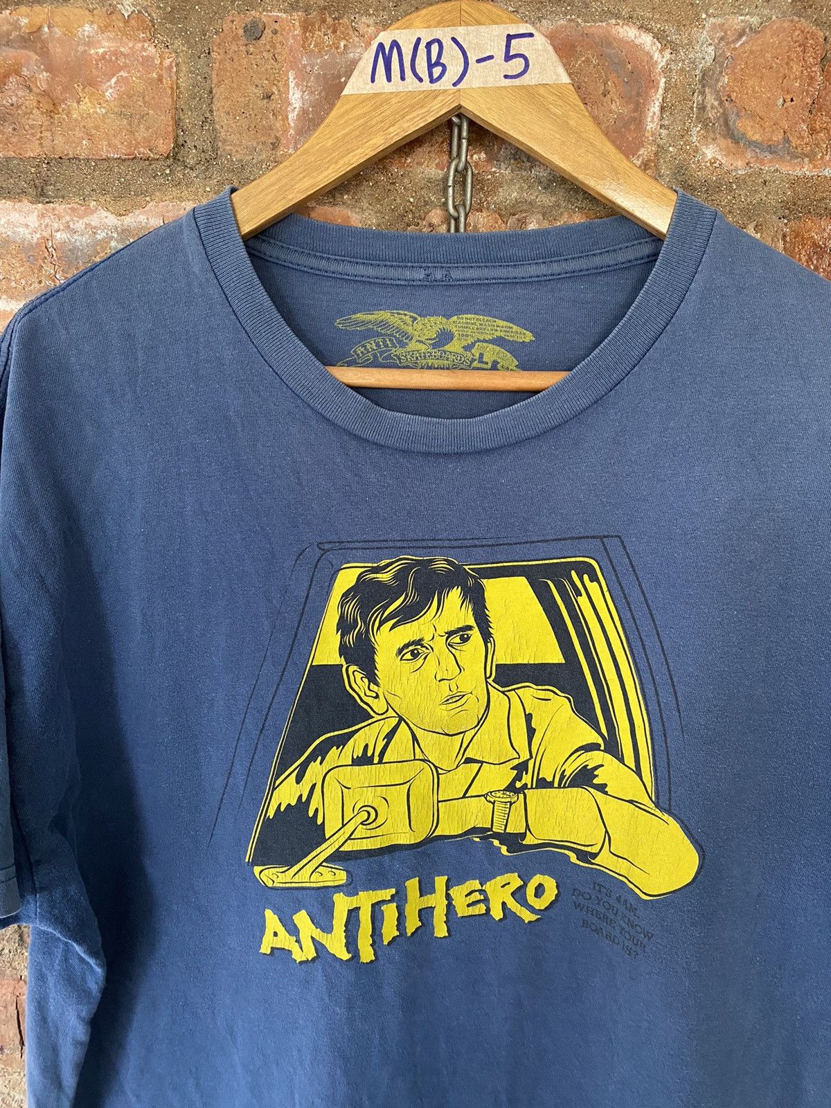 Antihero × Girl Skateboards × Japanese Brand 2000s AntiHero Iconic image tee Size US L / EU 52-54 / 3 - 3 Thumbnail