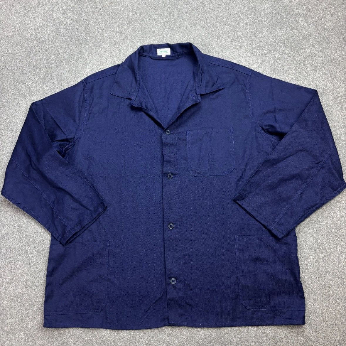 Le Laboureur VTG navy french chore coat Size US XXL / EU 58 / 5 - 1 Thumbnail