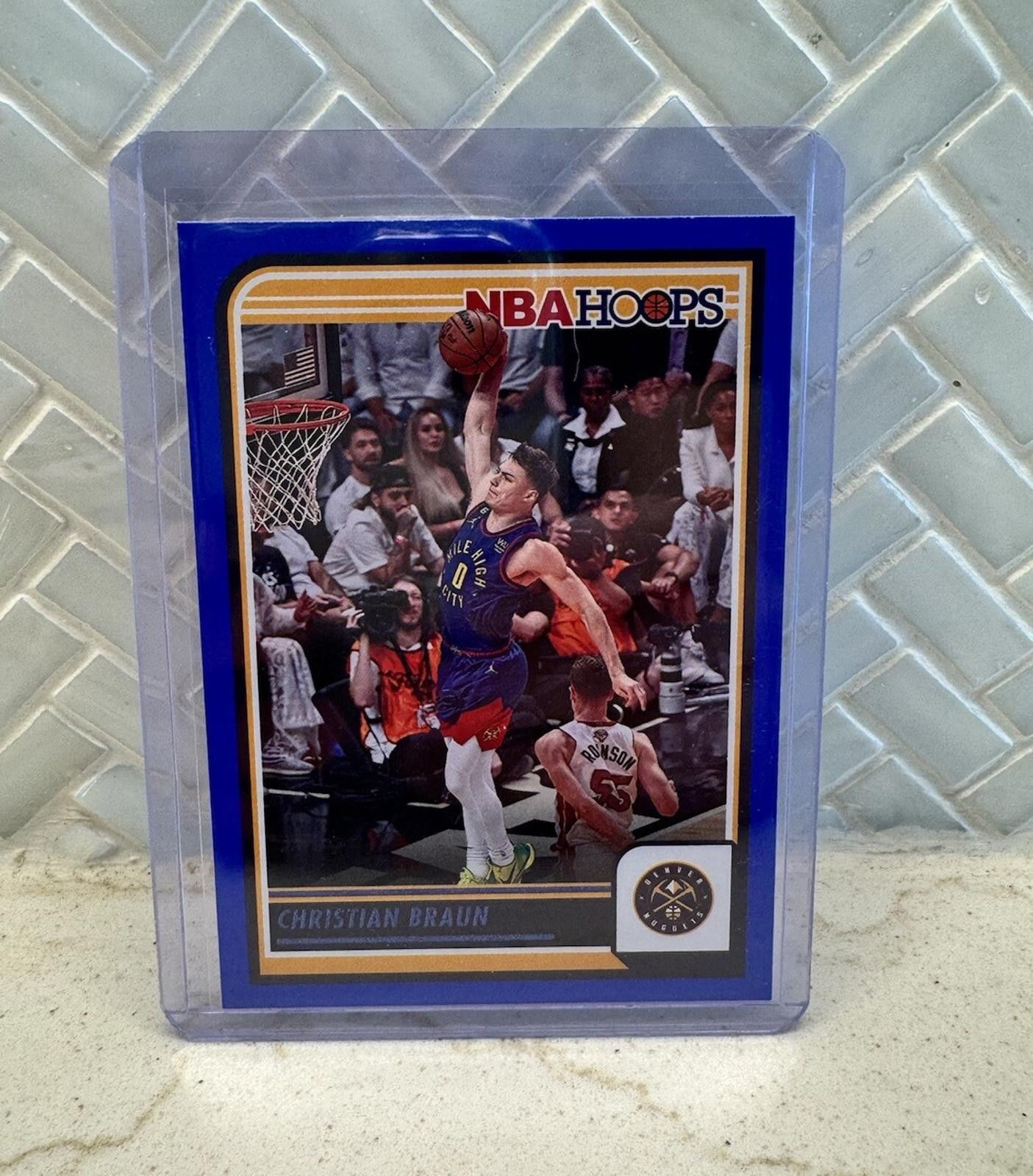 Other Christian Braun 2023-24 Panini Hoops Basketball Blue #154 Size ONE SIZE - 1 Thumbnail