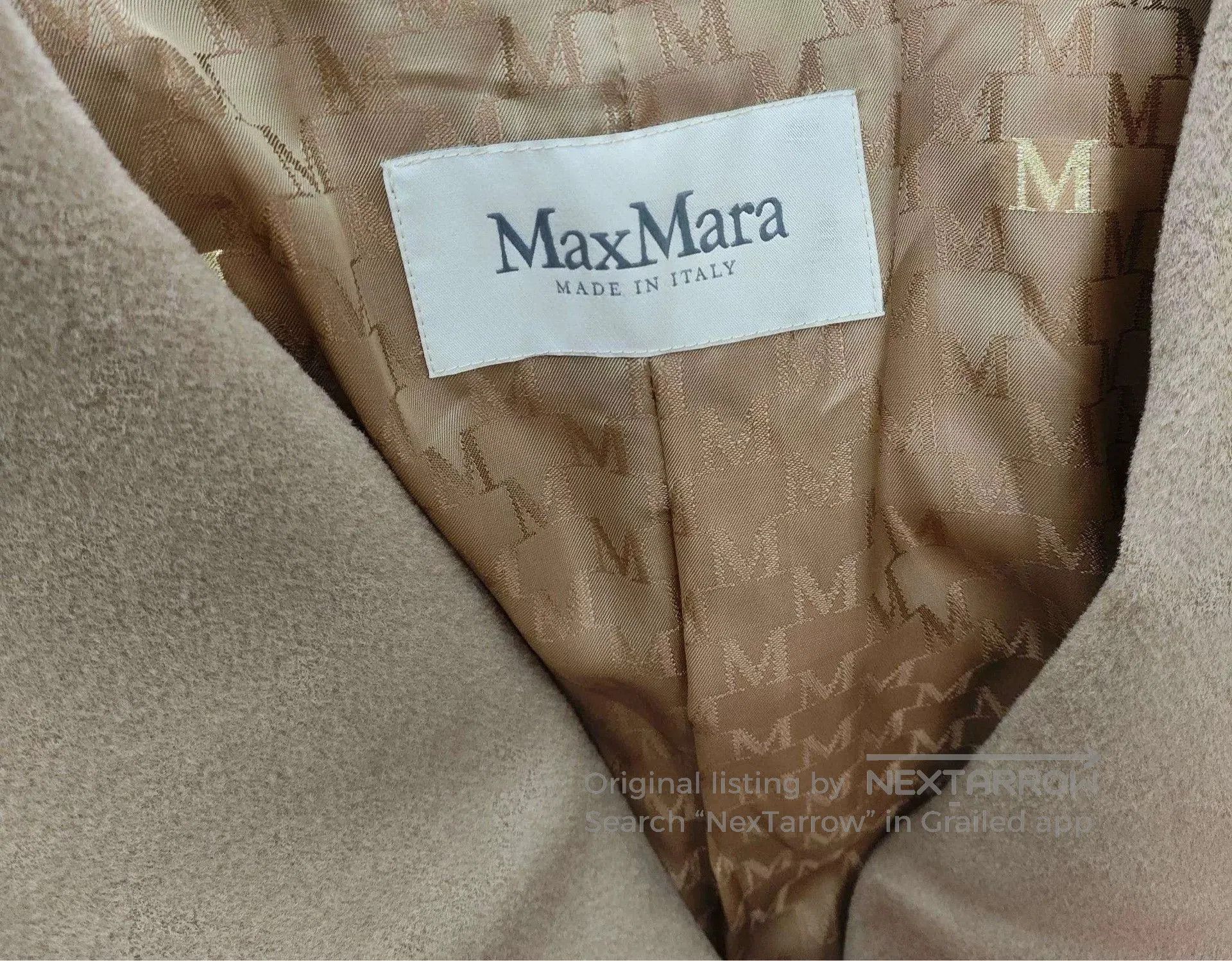 Other MaxMara Cashmere Coat Beige. Size US XS / EU 42 / 0 - 3 Thumbnail
