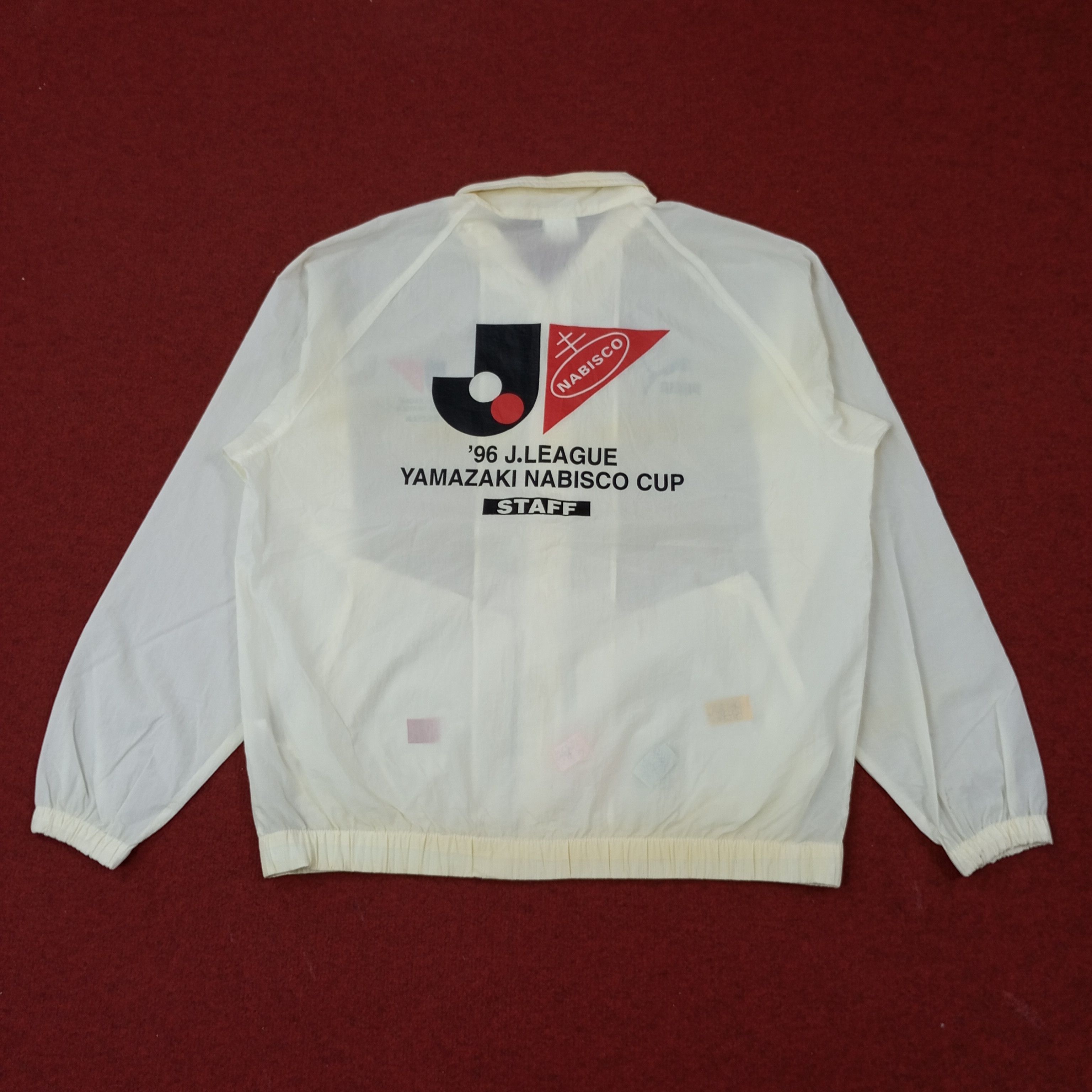 Japanese Brand × Puma × Vintage Puma Japan League 1996 Yamazaki Nabisco Cup Jacket c231n2 Size US L / EU 52-54 / 3 - 1 Thumbnail