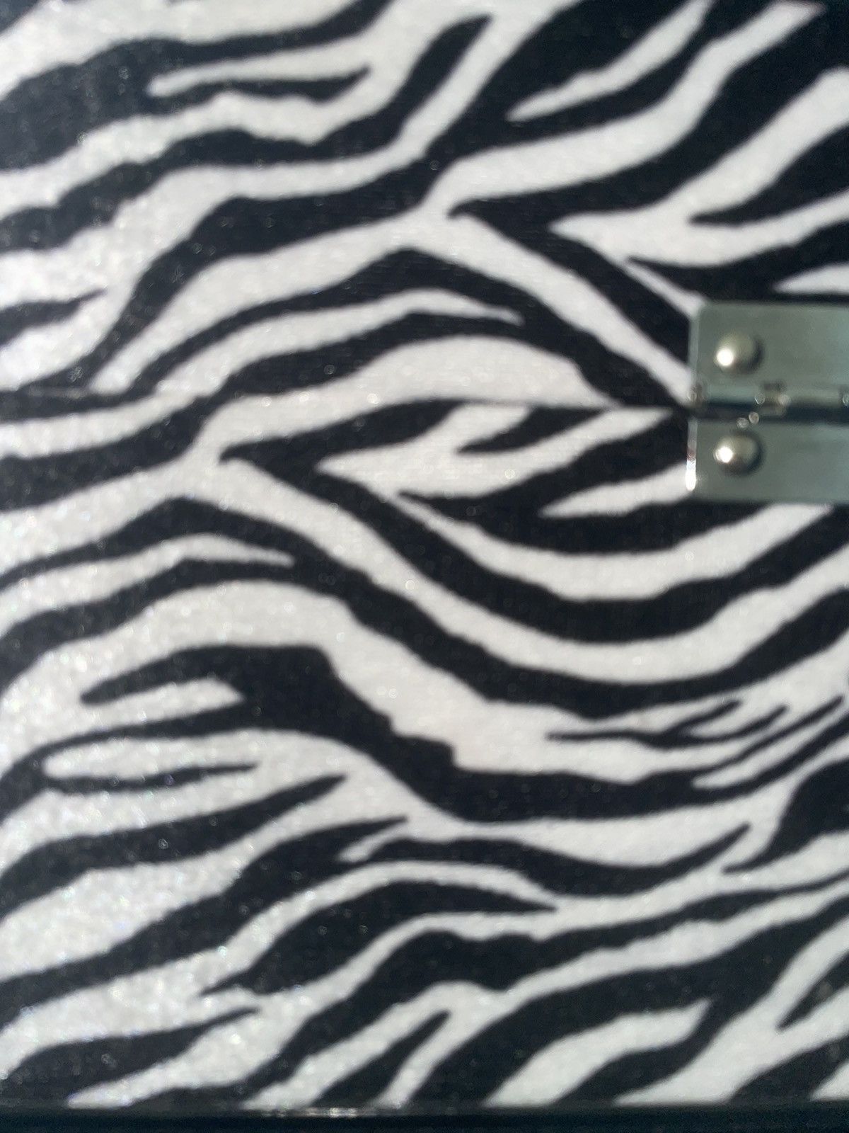 Vintage Caboodles 2013 Zebra Rockstar Train Case Size ONE SIZE - 13 Thumbnail