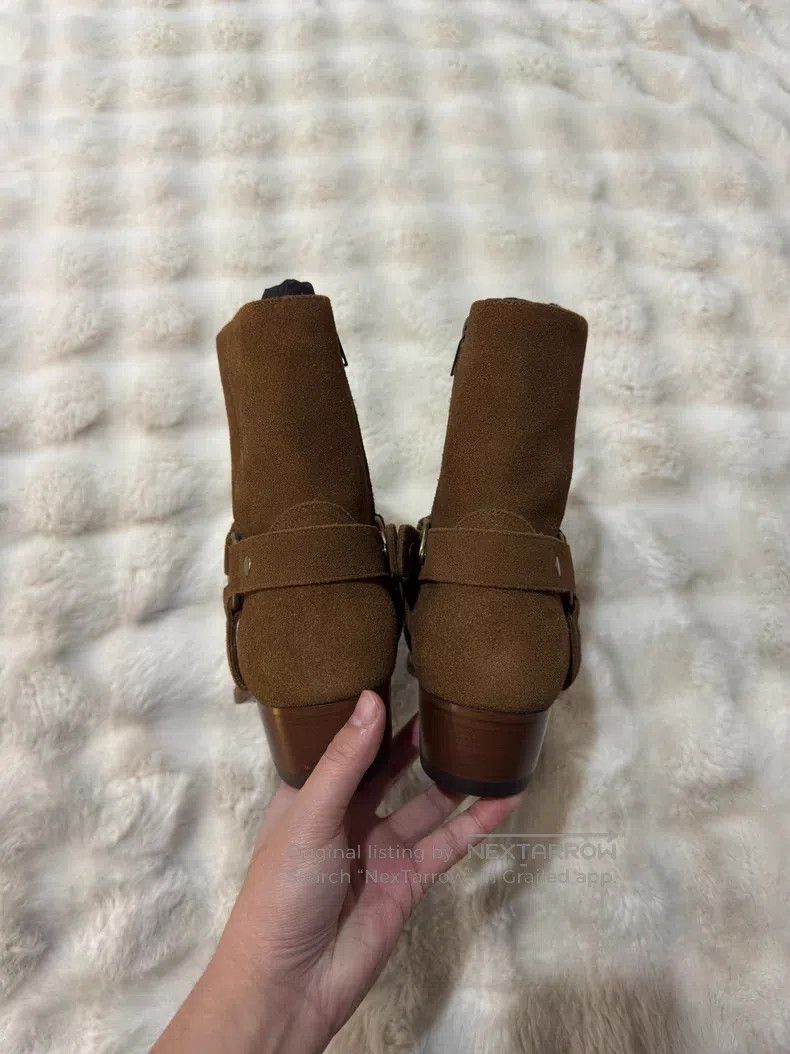 Saint Laurent Paris Saint Laurent Paris Suede Chelsea Boots with Buckle Size US 11.5 / EU 44-45 - 8 Thumbnail