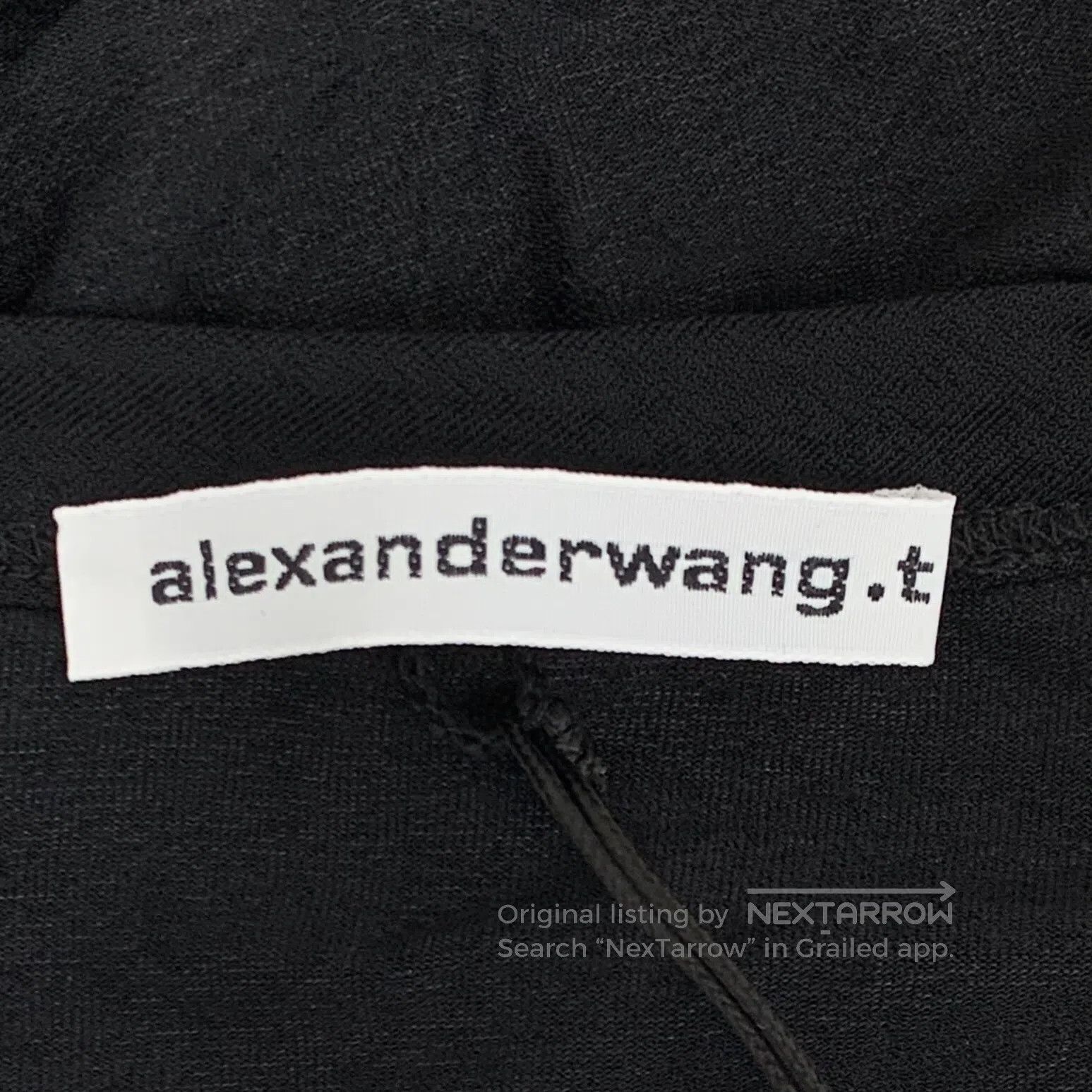 Alexander Wang Alexander Wang Black Pleated Design Round Neck Sleeveless Size XS / US 0-2 / IT 36-38 - 5 Thumbnail
