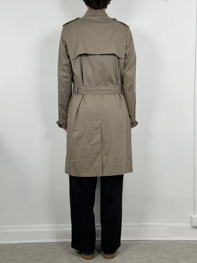 Dior 2010s Dior Beige Classy Double-Breasted Trench Coat by Kris Van Assche Size US L / EU 52-54 / 3 - 3 Thumbnail