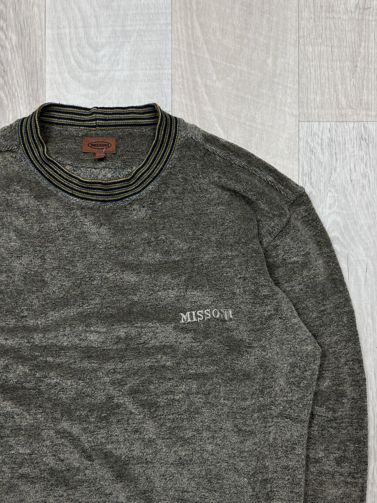 Missoni Missoni Towel Knit Sweatshirt (Y0342) Size US M / EU 48-50 / 2 - 3 Thumbnail