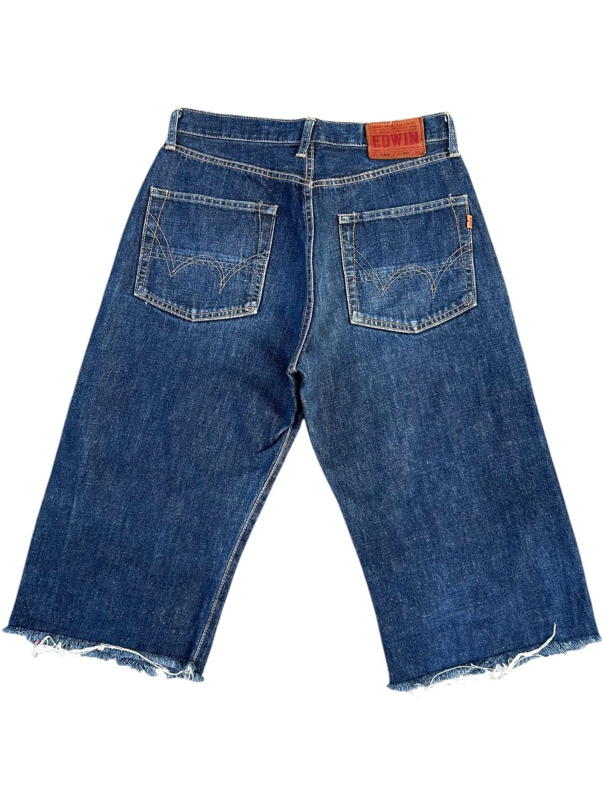 Kapital Vintage Edwin 505 Selvedge Short Denim Jeans baggy Size US 30 / EU 46 - 1 Thumbnail