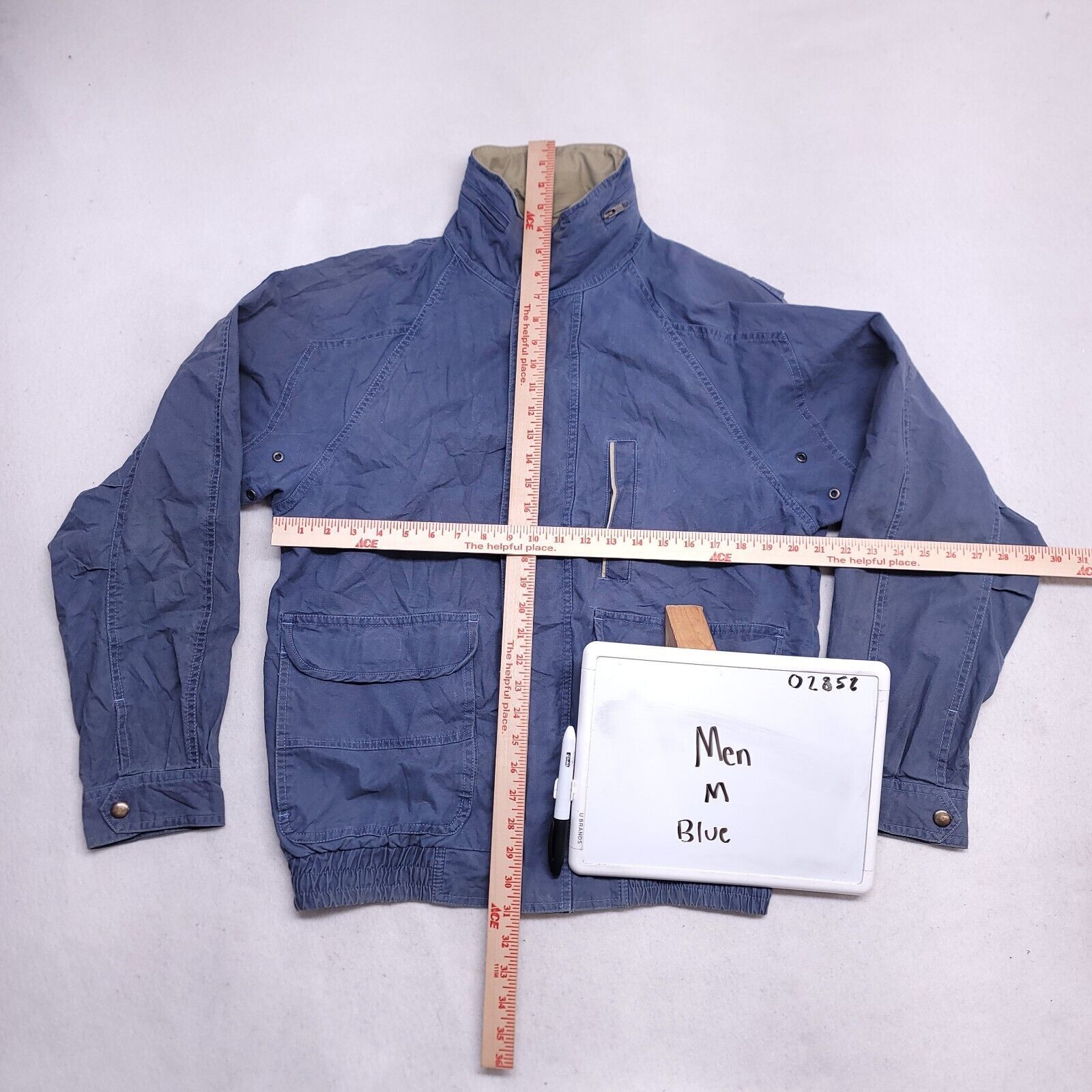 David Taylor David Taylor Casual Zip Up Outdoor Jacket Mens Size M Blue Size US M / EU 48-50 / 2 - 4 Thumbnail