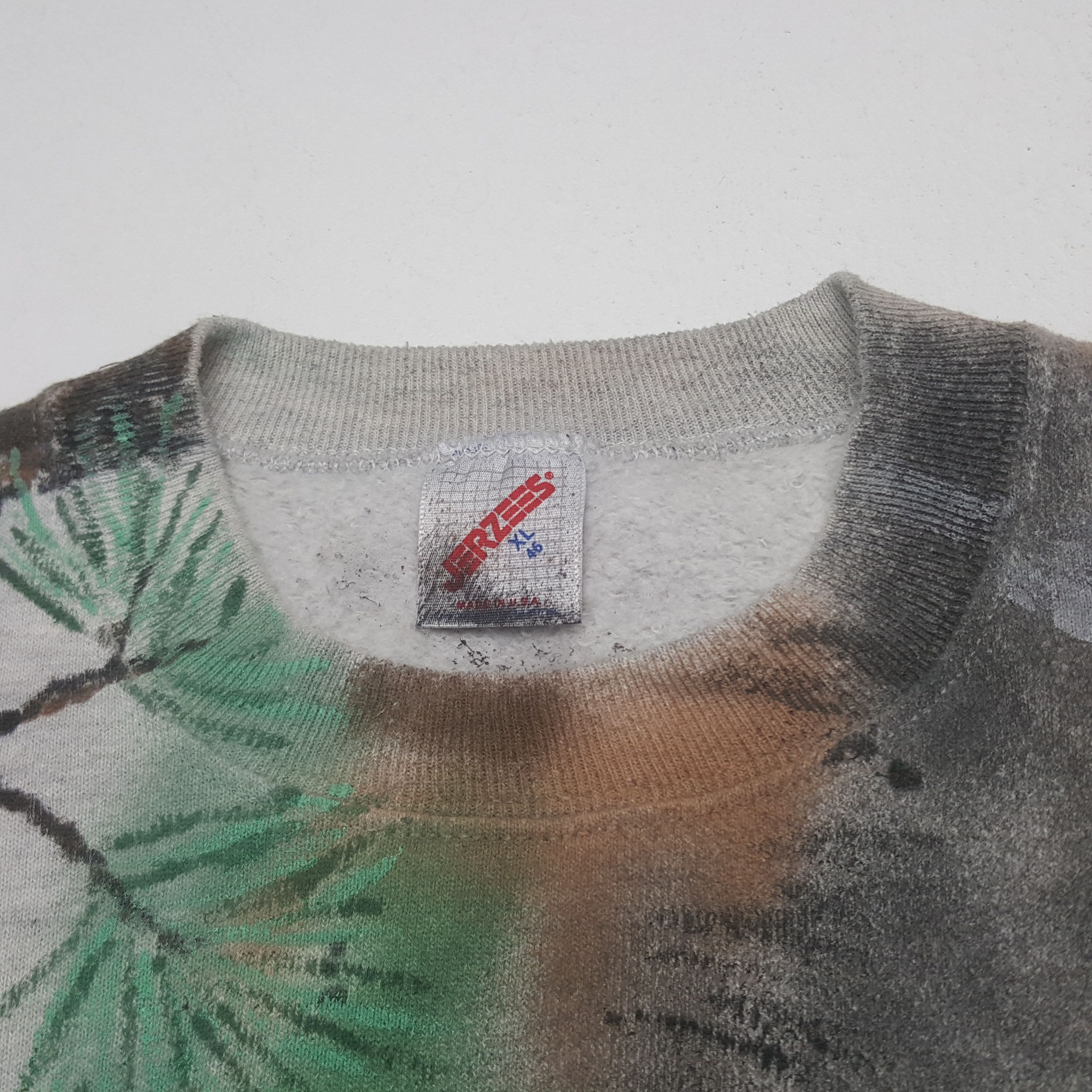 Jerzees Vintage 90's Paint Work Jerzees Sweatshirt C324N7 Size US M / EU 48-50 / 2 - 4 Thumbnail
