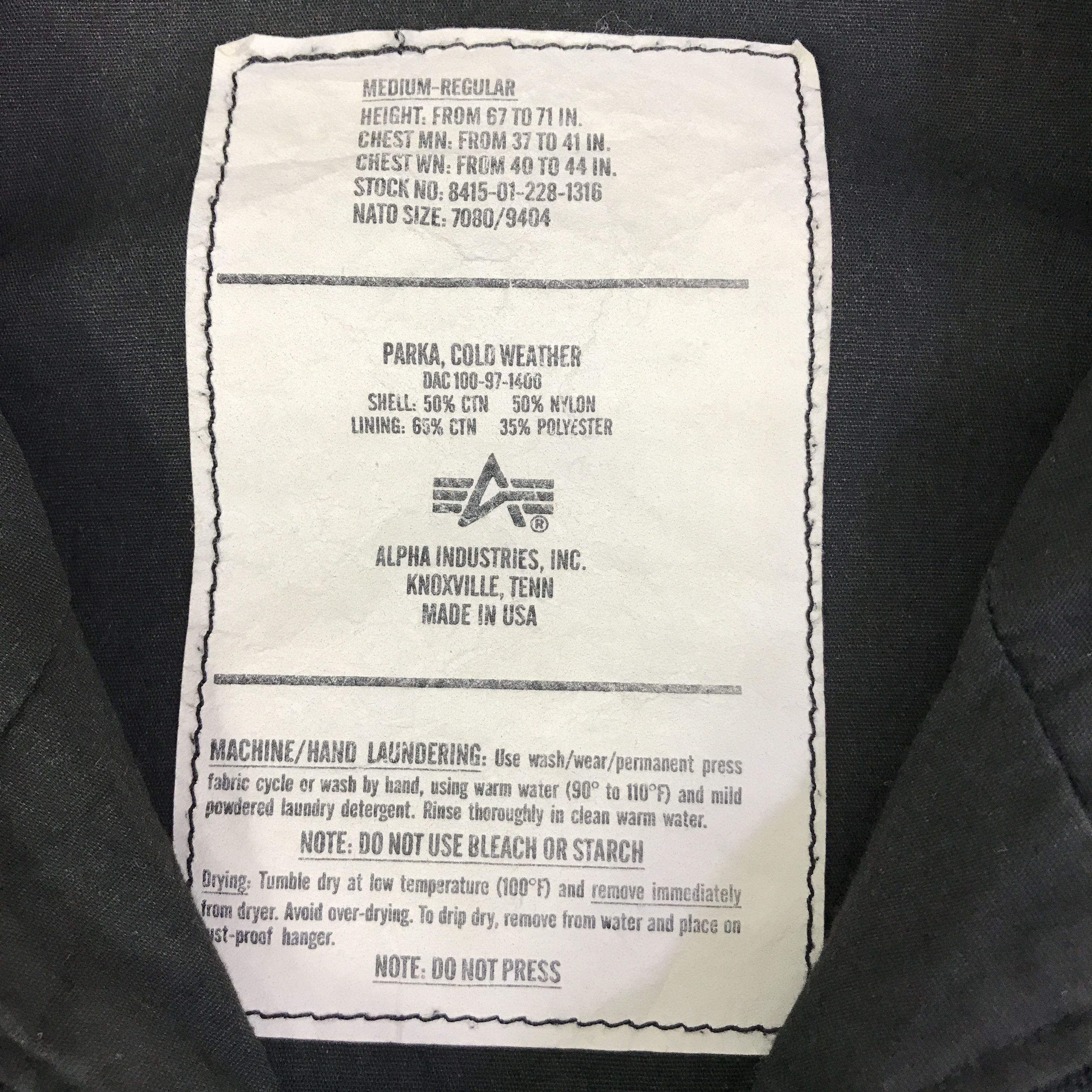 Alpha Industries ALPHA INDUSTRIES PARKAS HOODIES JACKET K77B21 Size US L / EU 52-54 / 3 - 13 Thumbnail