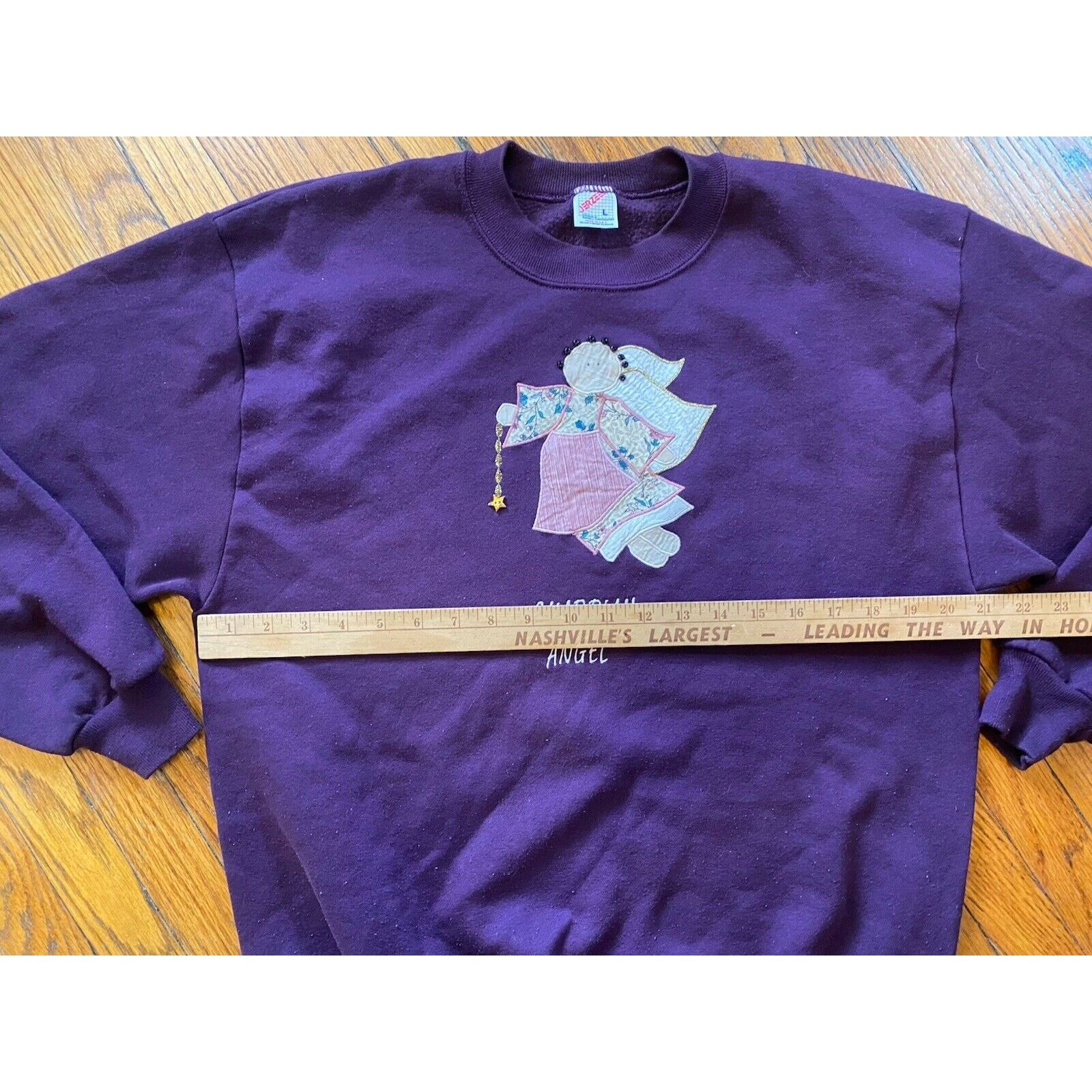 Jerzees VTG Jerzees USA Sweatshirt Guardian Angel Women’s Mens Large Size US L / EU 52-54 / 3 - 5 Thumbnail