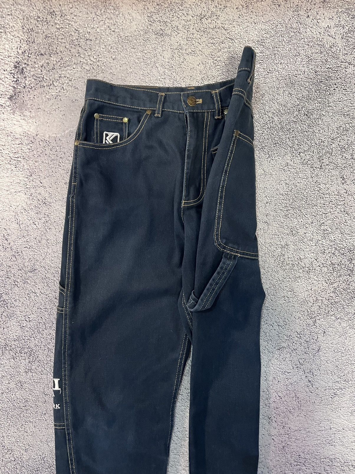 Karl Kani Karl Kani Mens Jeans Denim Cargo Big Logo Blue Vintage SizeS Size US 30 / EU 46 - 5 Thumbnail