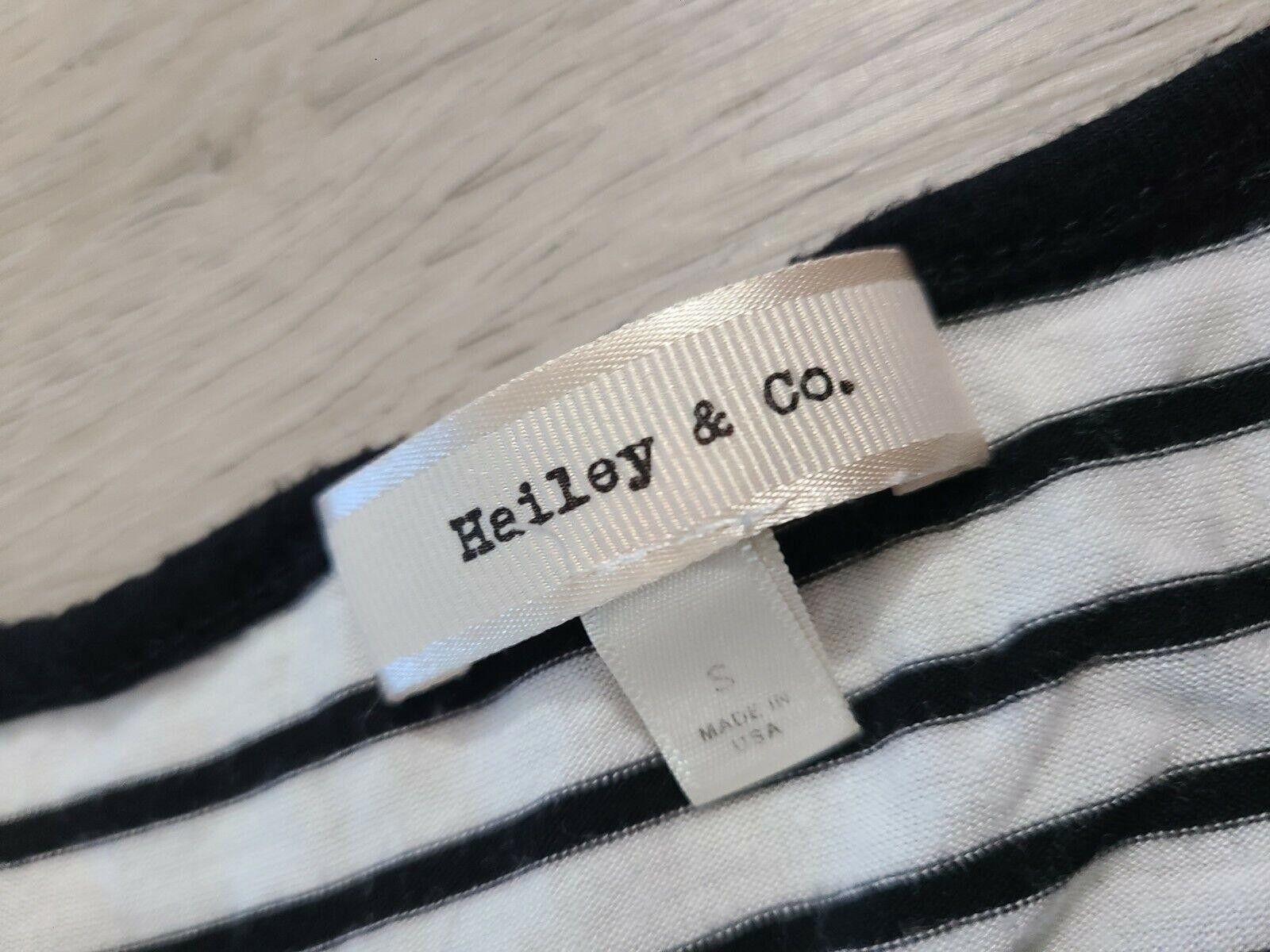 Designer Hailey And Co Top Size Small Black White Striped Short Size S / US 4 / IT 40 - 2 Thumbnail