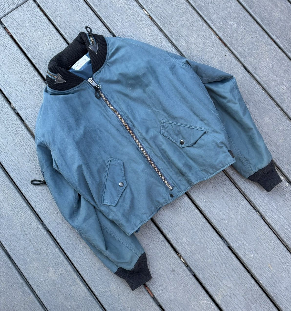 Image of Archival Clothing x Military 70S-80S Vintage Military Jacket Cropped Fit in Old Military (Size XL)