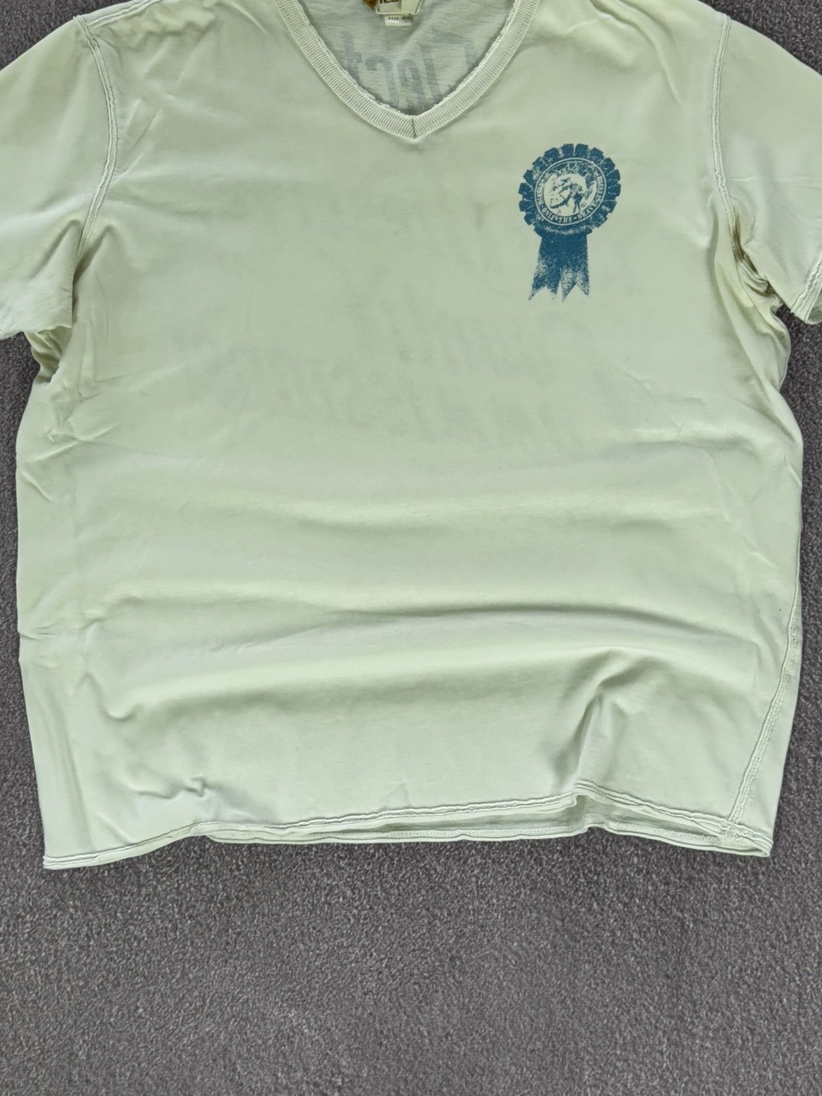 Diesel Vintage Diesel Distressed Hype Y2K T-shirt Size L Size L / US 10 / IT 46 - 7 Thumbnail