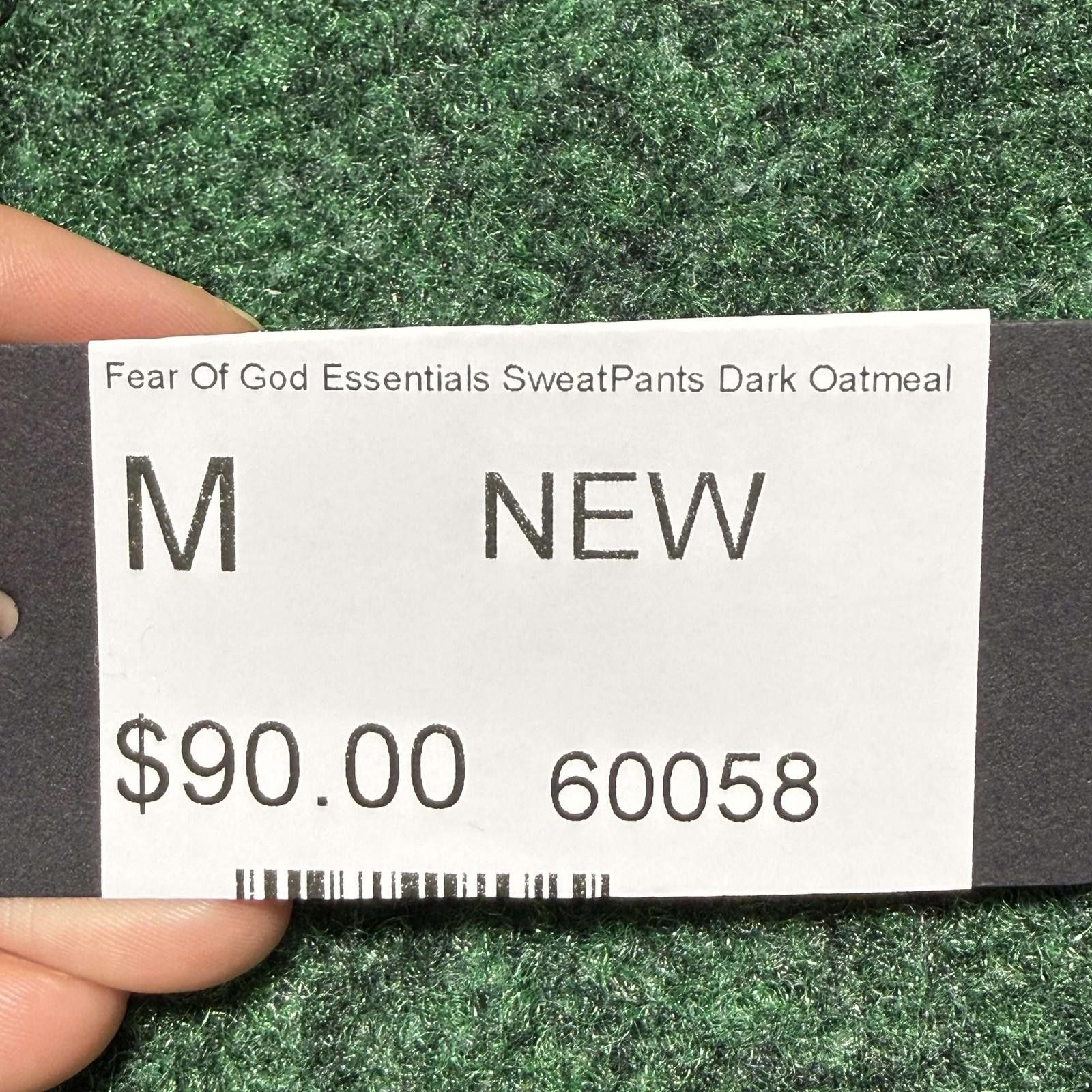 Fear of God Fear Of God Essentials Sweatpants Dark Oatmeal M New Size US 32 / EU 48 - 5 Thumbnail