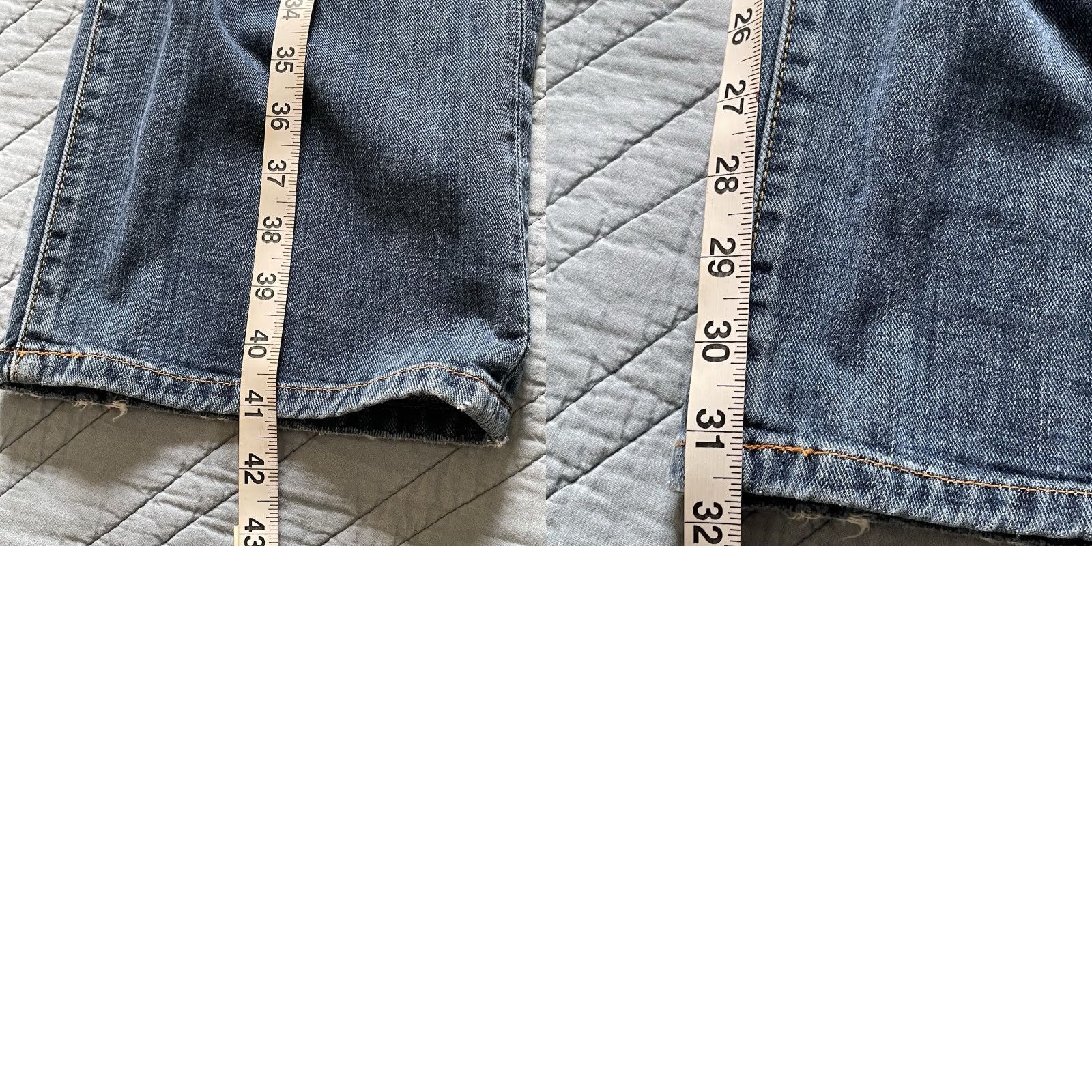 Lucky Brand Lucky Brand Blue Jeans Womens 12/31 Denim Straight Mid Rise 5-Pocket Classic Preppy 90s USA Mens? Size 34" / US 12 / IT 48 - 9 Thumbnail