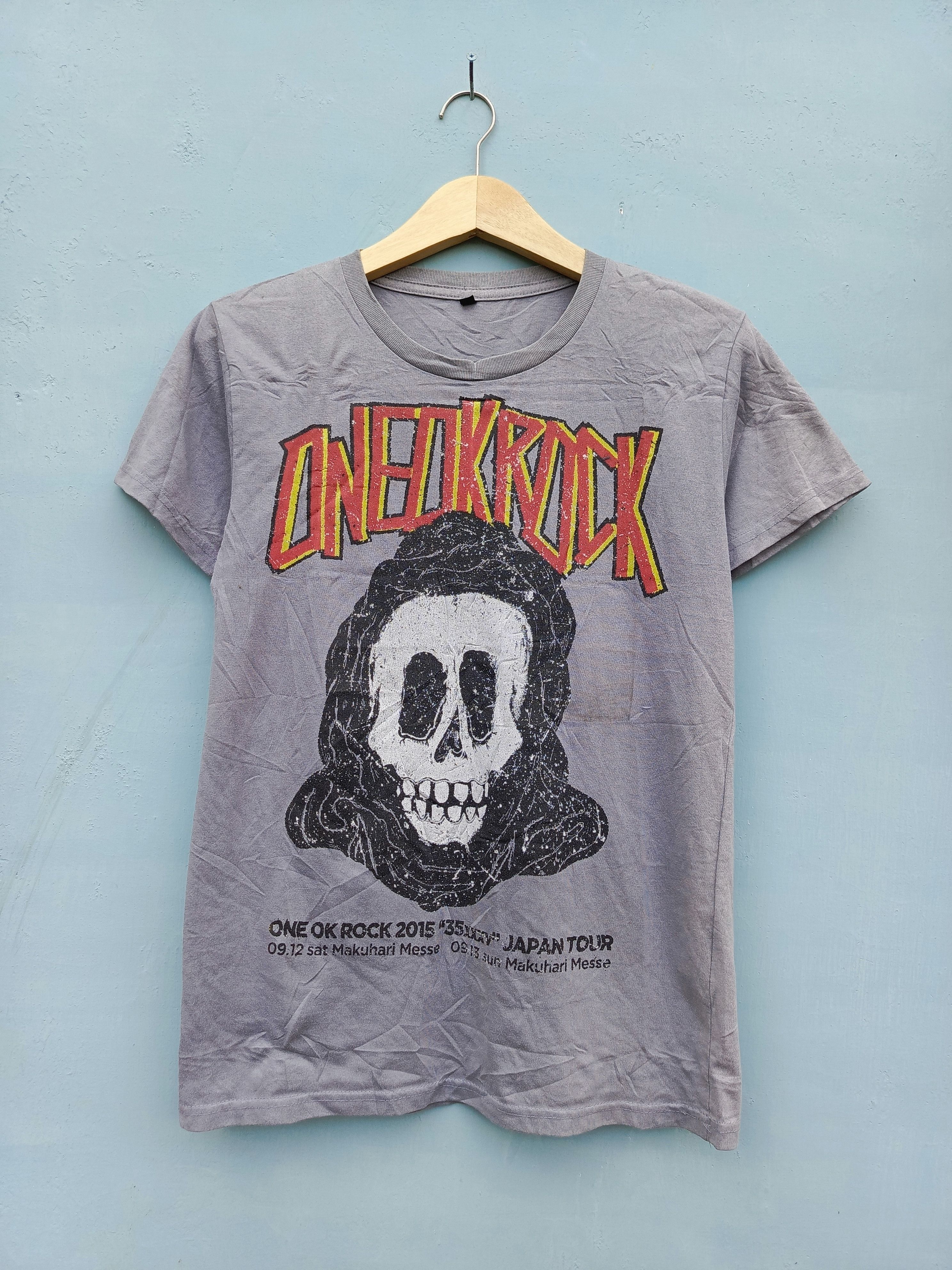 One ok rock 2015 xxx Japan tour tshirt