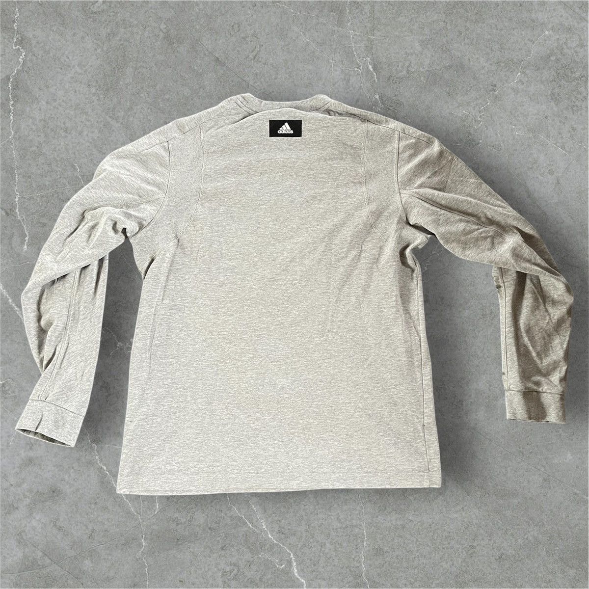 Adidas × Vintage Vintage Original Adidas T-Shirt/Tee/Shirt Grey/Orange XL Size US M / EU 48-50 / 2 - 2 Thumbnail