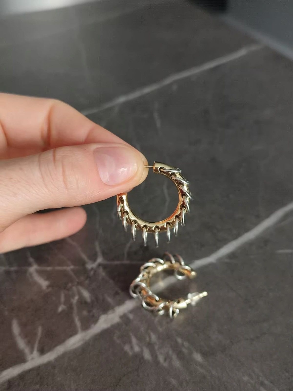 Japanese Brand × Vintage Tassel Ring earrings Size ONE SIZE - 5 Thumbnail