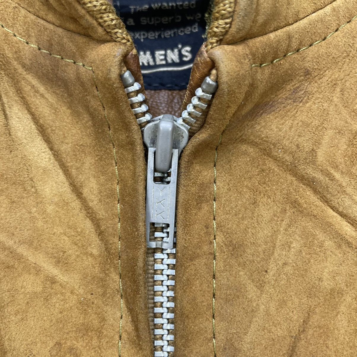 Genuine Leather × Leather × Vintage Japannese Brand Bomber 90s Leather Jacket Size US S / EU 44-46 / 1 - 6 Thumbnail