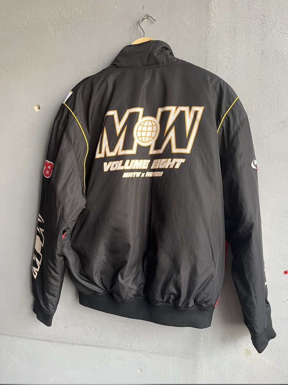 Vintage Men’s Racing M&M Review Y2K Motorcycle Nylon Bomber Light Jacket Size US L / EU 52-54 / 3 - 4 Thumbnail