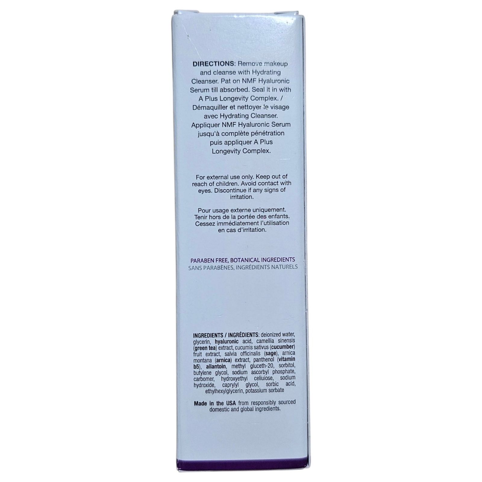 Other Sonäge NMF Hyaluronic Serum Instant Hydration 15ml 0.5fl oz Size ONE SIZE - 4 Thumbnail
