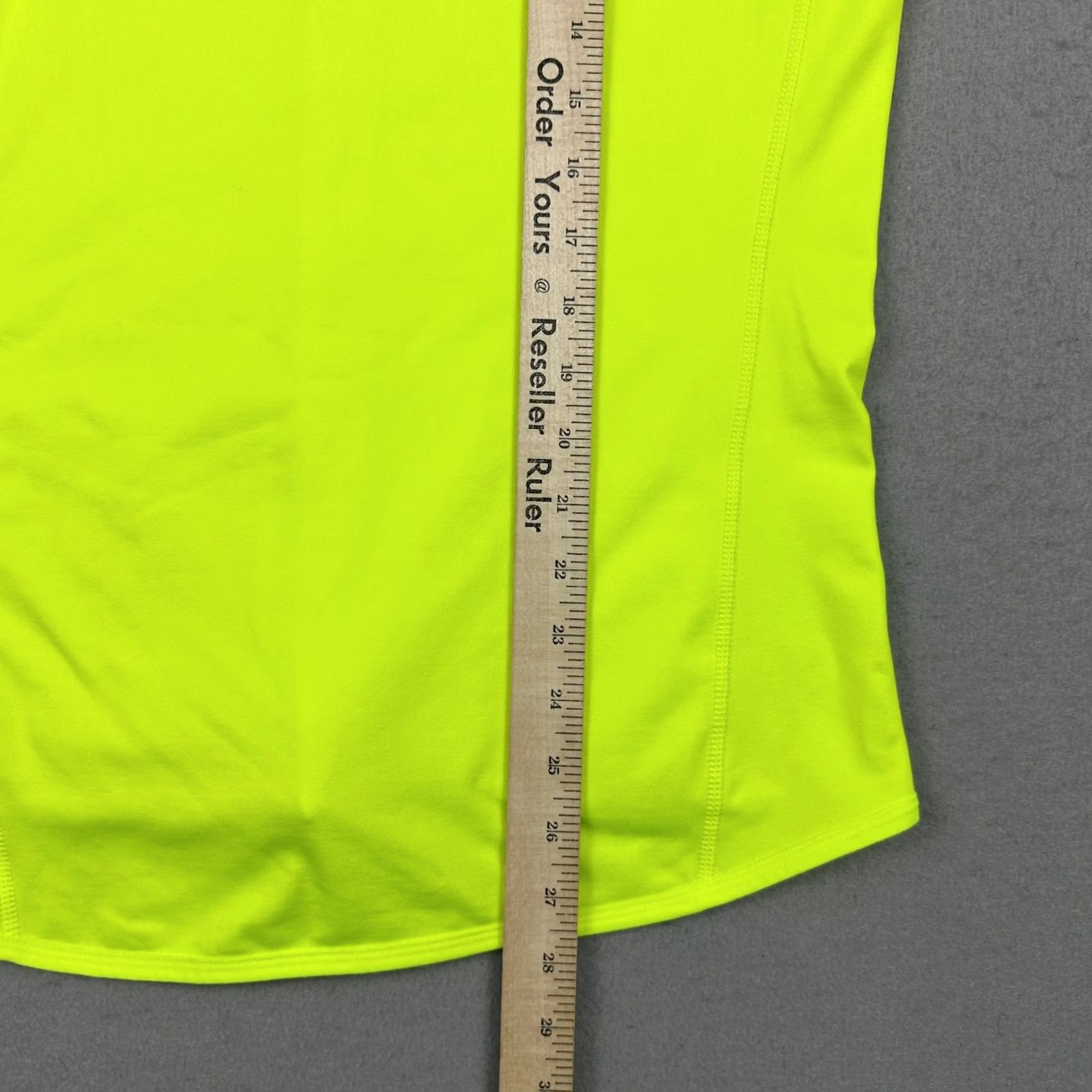 Nike Nike Vest Mens Small Volt Yellow Zip Windbreaker Thermal Reflective Running S Size US S / EU 44-46 / 1 - 7 Thumbnail