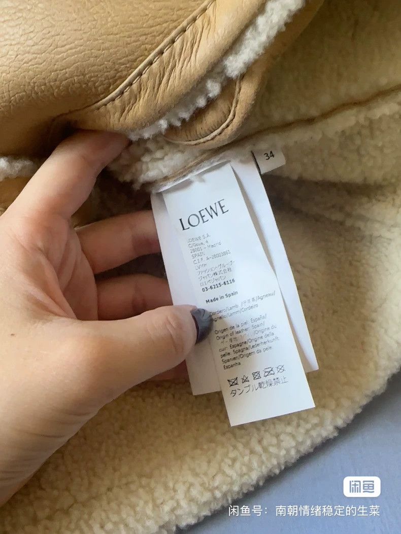 Loewe Loewe Classic fur and leather coat Size XXS / US 00 / IT 34 - 4 Thumbnail