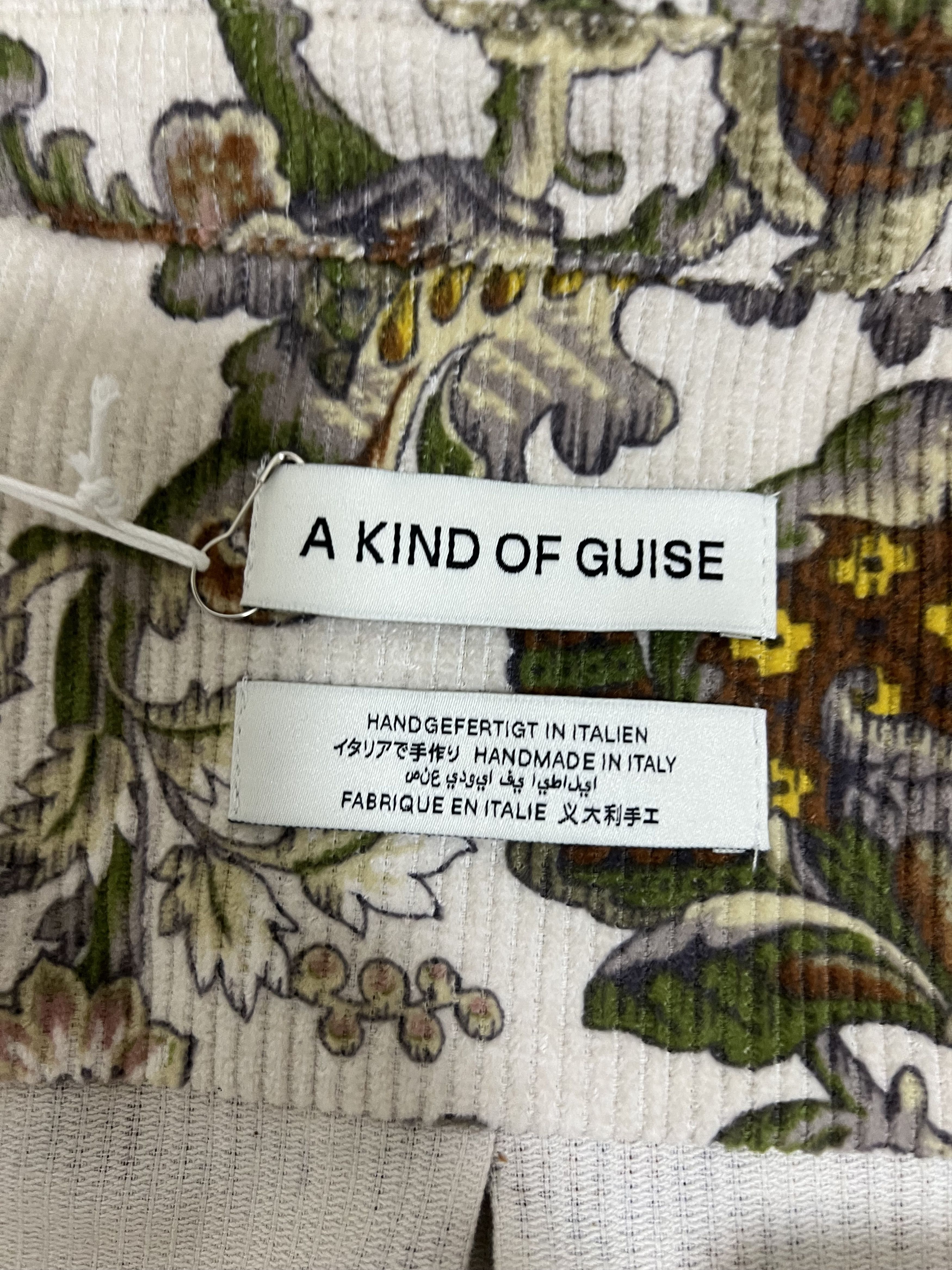 A Kind Of Guise 💚 AW23 A Kind Of Guise Gusto Shirt Paisley Offwhite NEW Size US M / EU 48-50 / 2 - 6 Thumbnail