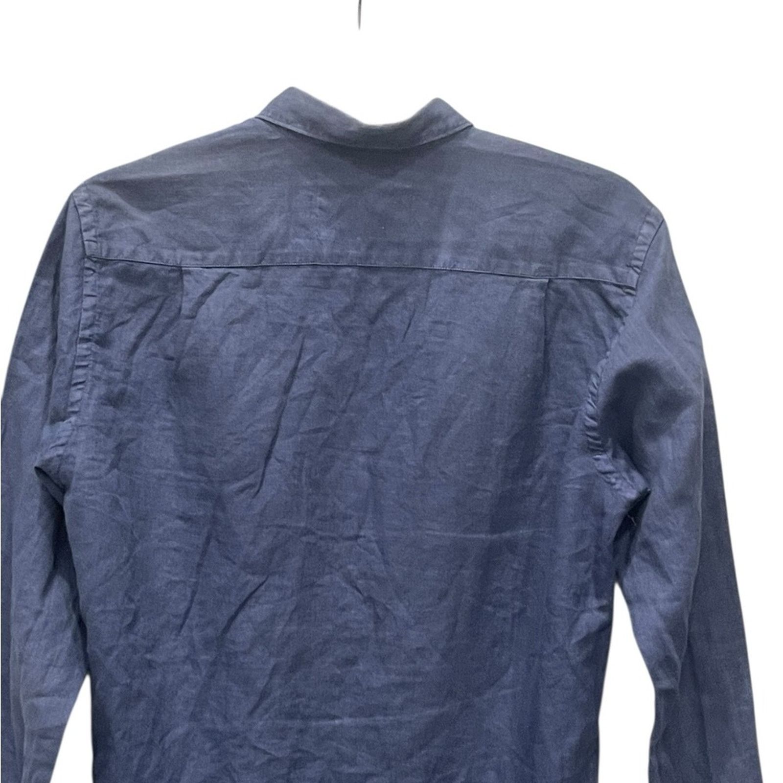 Our Legacy Our Legacy Oxford Shirt Mens Size 46 Blue Cotton Size US M / EU 48-50 / 2 - 5 Thumbnail