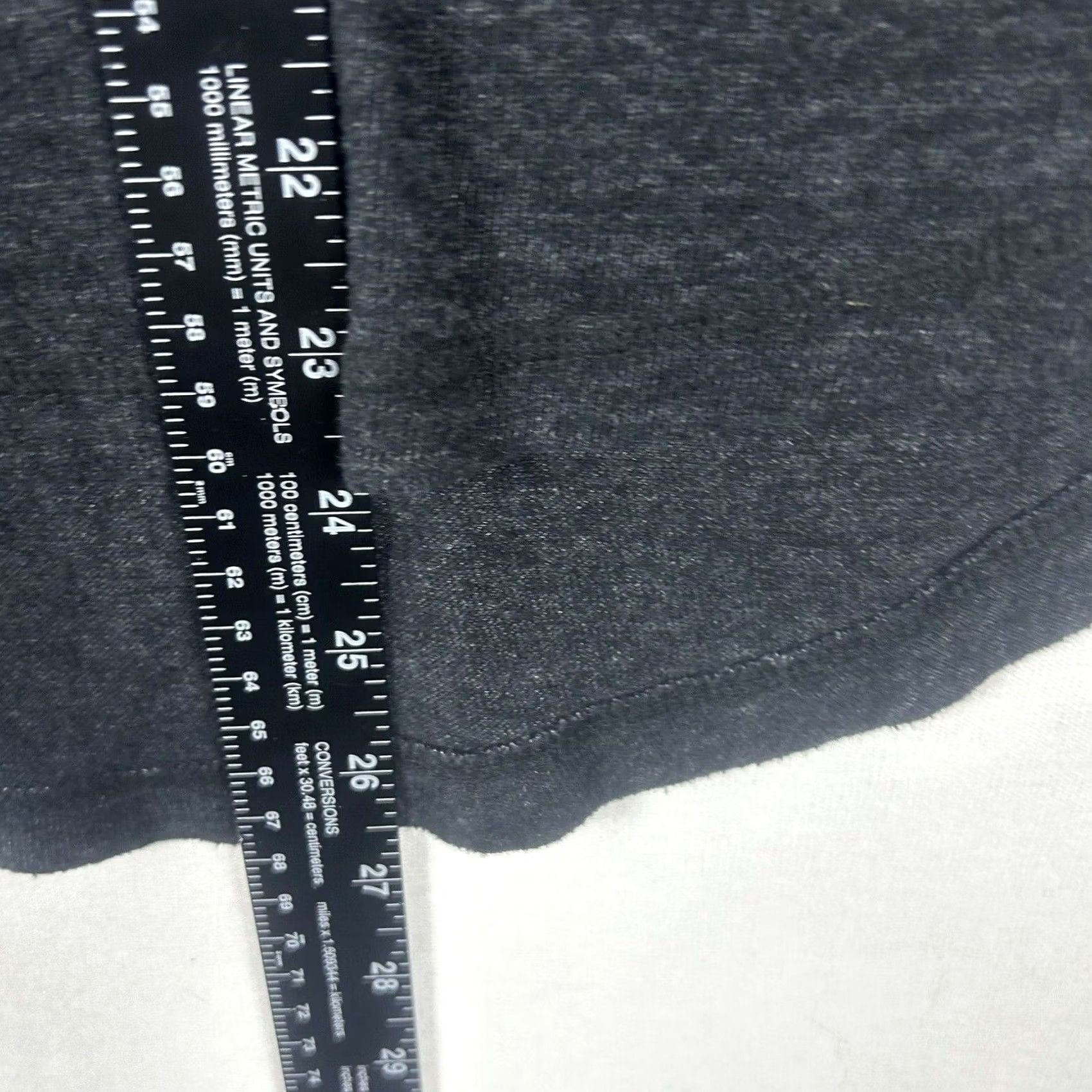 Prana Prana Sweater Womens Large Charcoal Gray Cowl Neck Knit Lightweight Wool Blend Raglan Sleeve Adult L Pattern Solid Fall Spring Winter Women Size L / US 10 / IT 46 - 6 Thumbnail