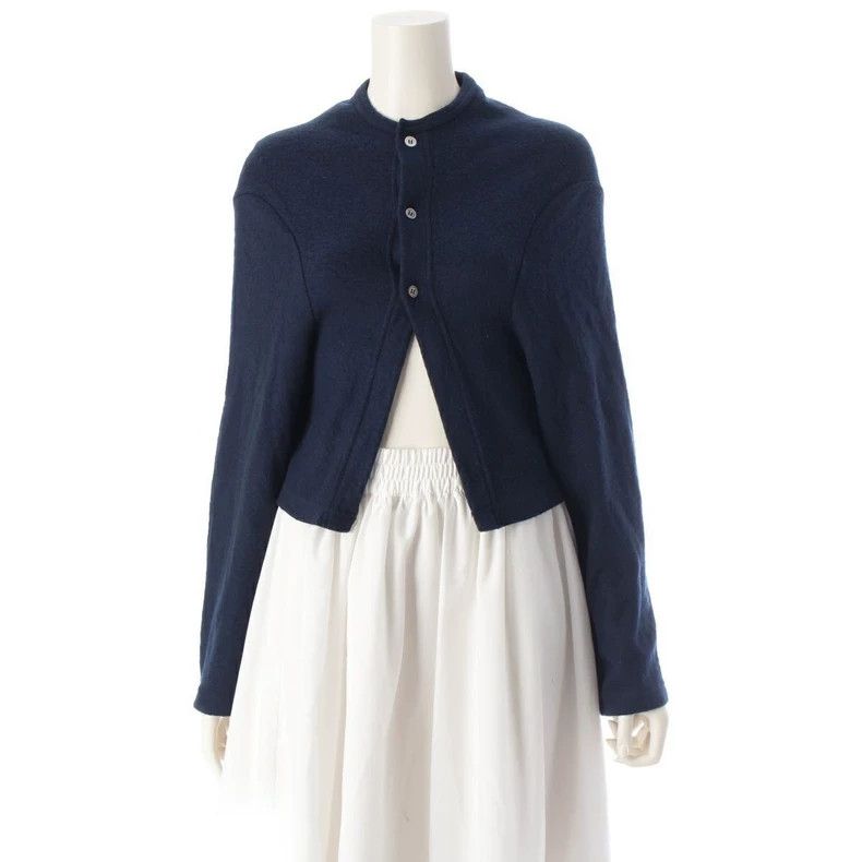 Comme des Garcons COMME des GARCONS 96aw Nylon Felt Cardigan Size US S / EU 44-46 / 1 - 1 Thumbnail