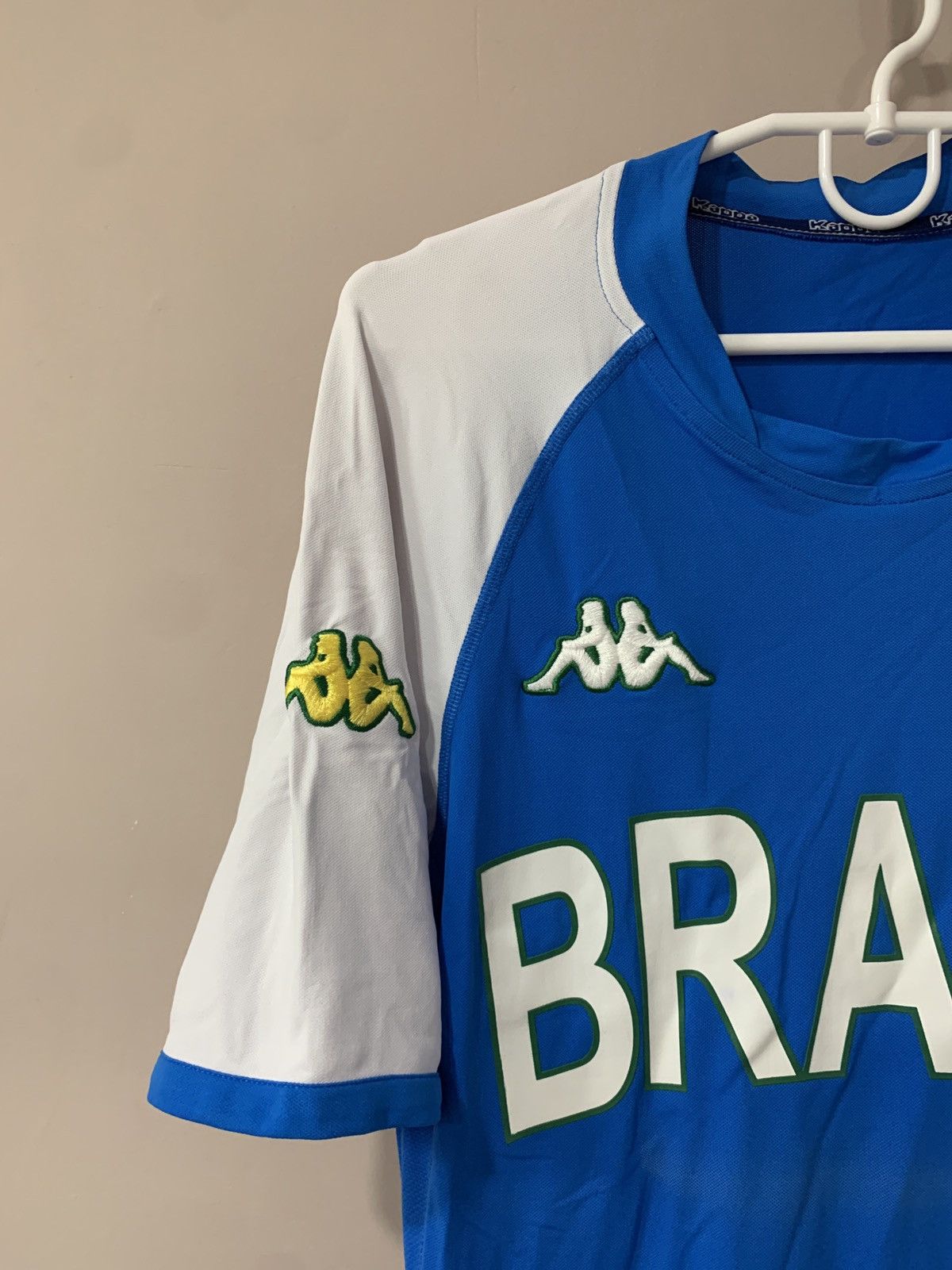 Brazil Vintage Football Shirt Kappa Soccer Jersey Retro Sz M