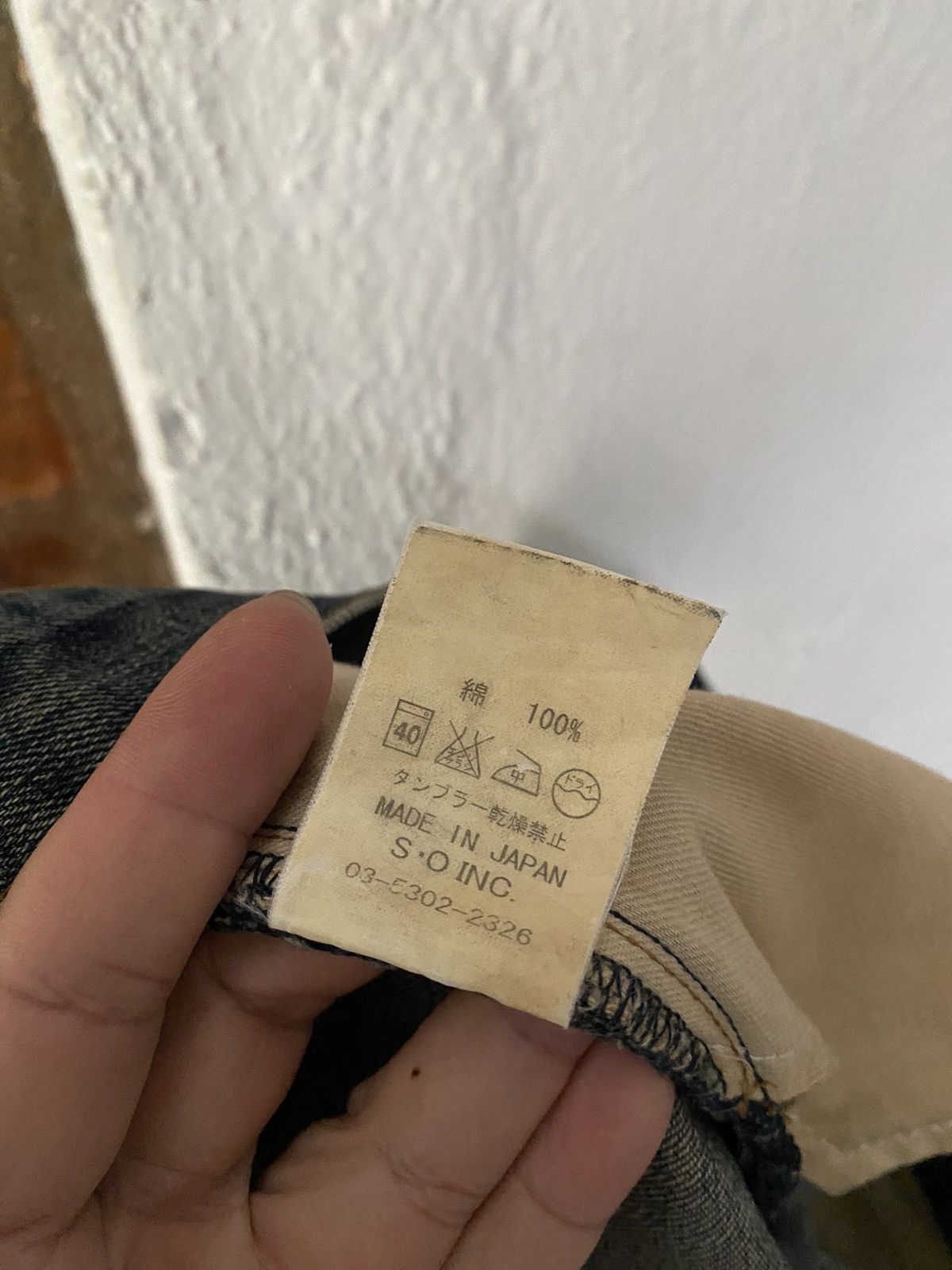 Tornado Mart 2000s RICO Japan Distressed Hem RIRI Zipper Size US 34 / EU 50 - 16 Thumbnail
