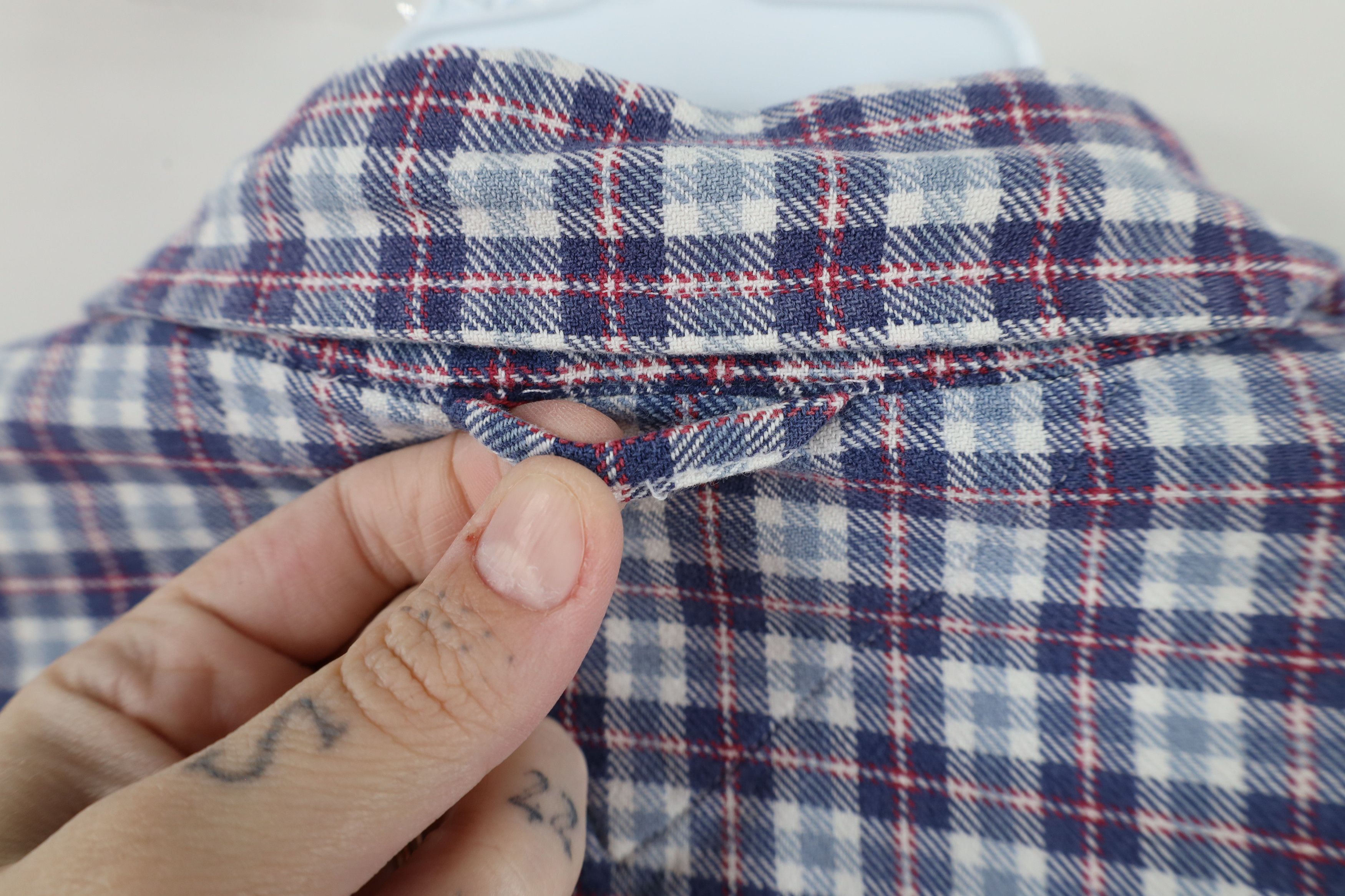 Tommy Hilfiger × Vintage Vintage 90s Tommy Hilfiger Collared Button Down Shirt Size US M / EU 48-50 / 2 - 8 Thumbnail