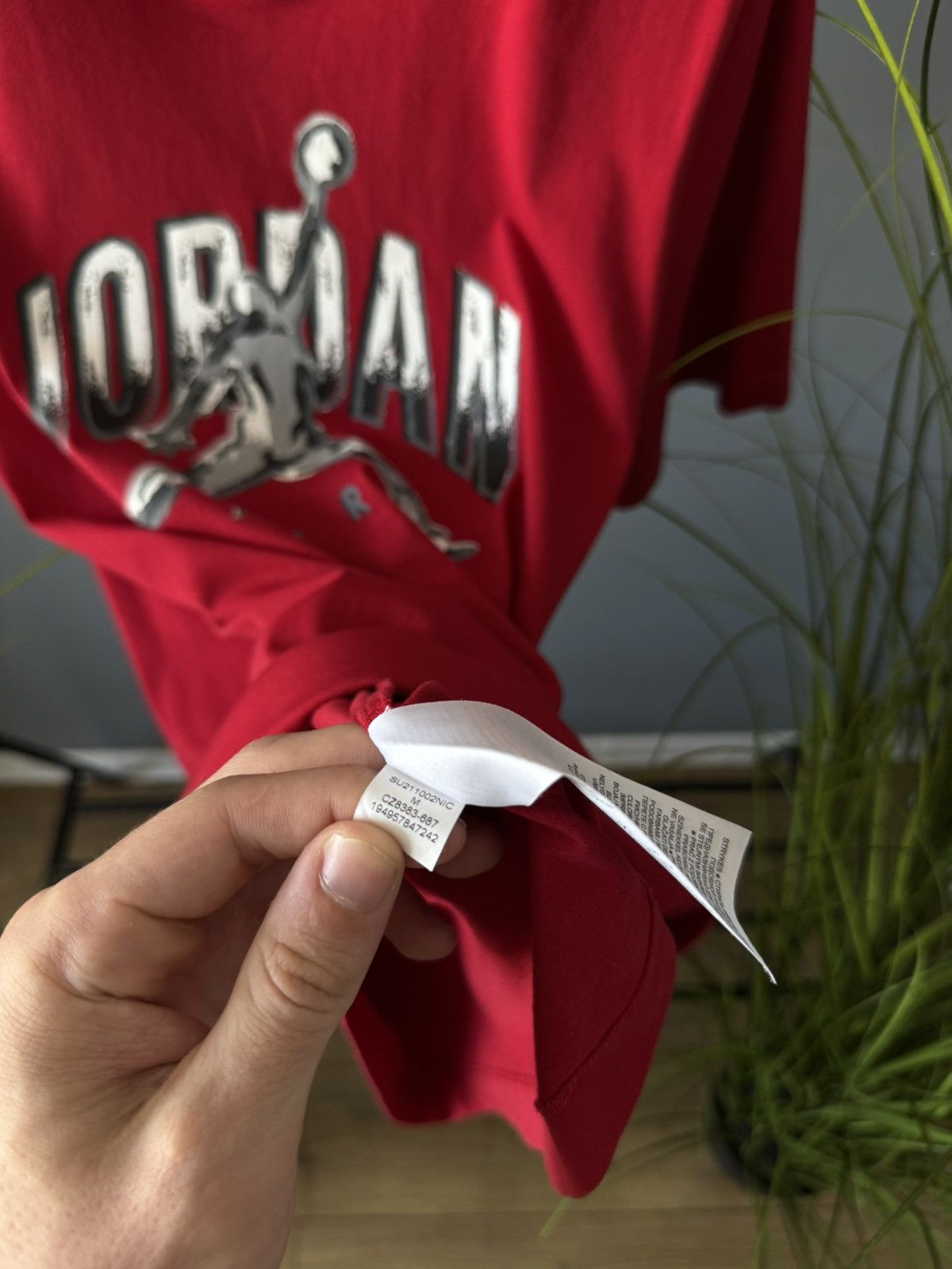 Nike Nike x Jordan t-shirt Size US M / EU 48-50 / 2 - 5 Thumbnail