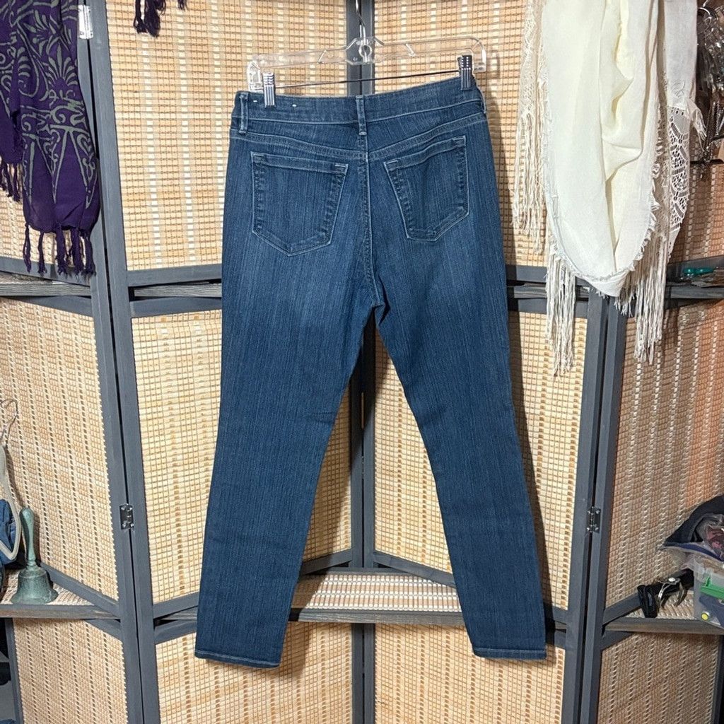 Loft Women's LOFT Curvy Skinny Jeans Size 27" / US 4 / IT 40 - 6 Thumbnail