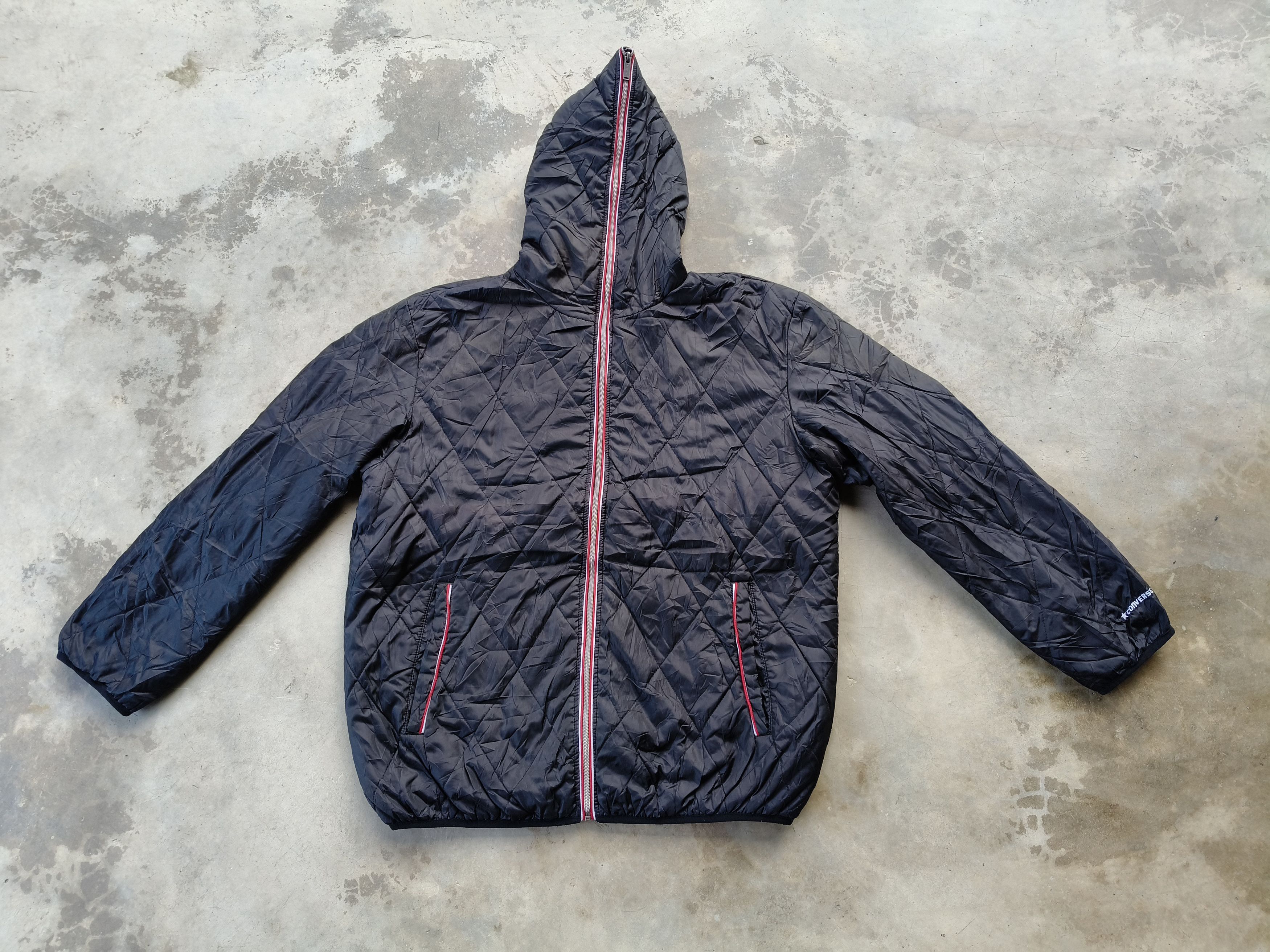 Converse Converse Quilted Jacket full zip Size US L / EU 52-54 / 3 - 3 Thumbnail