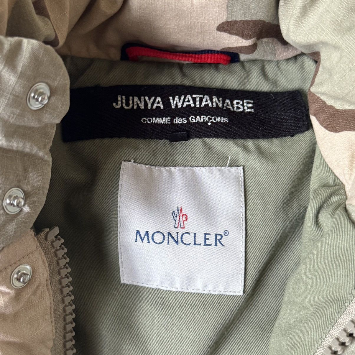 Junya Watanabe × Moncler Moncler Junya Watanabe Comme des Garcons Camo Vest Size US S / EU 44-46 / 1 - 5 Thumbnail
